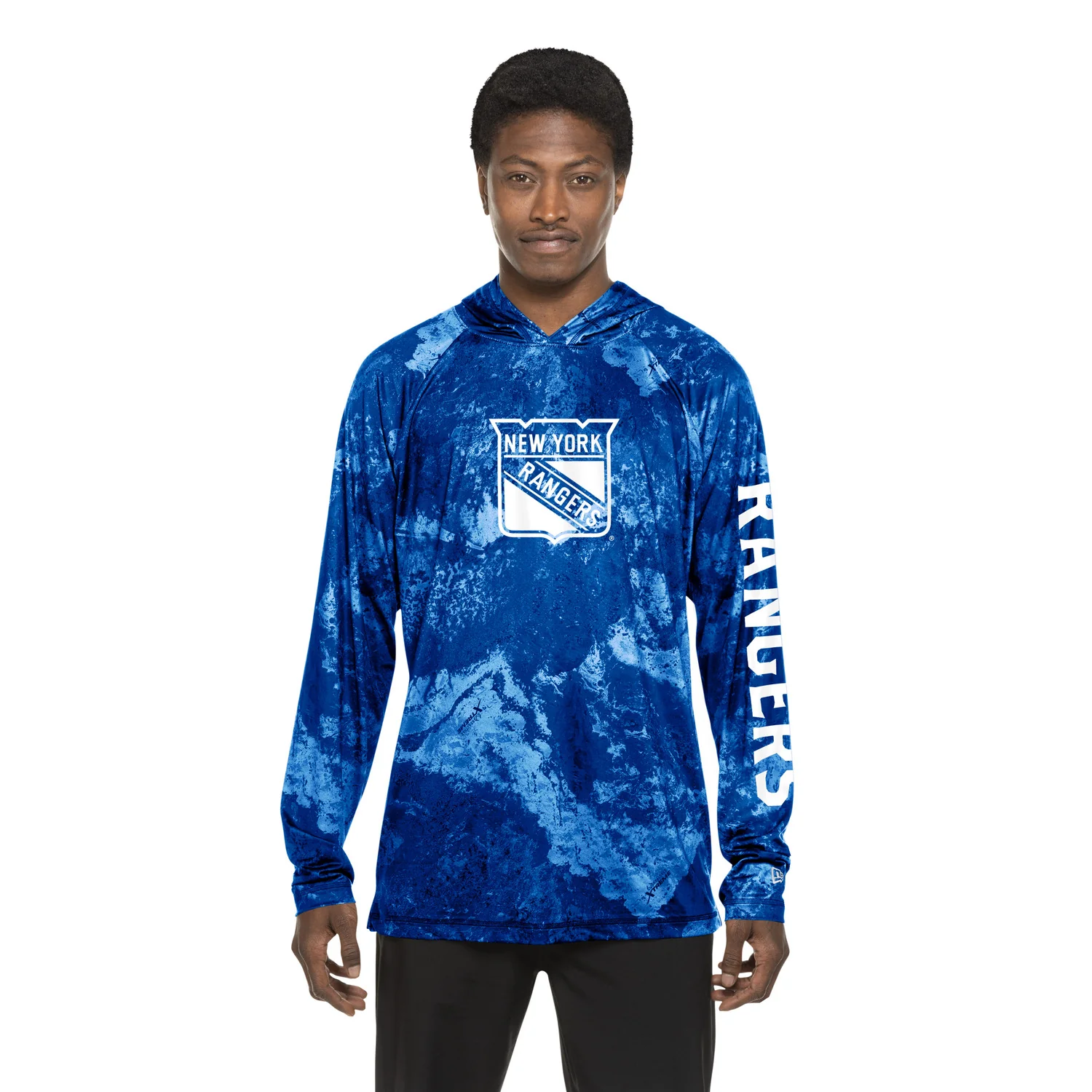 New Era Rangers Adventure Hooded Pullover Long Sleeve