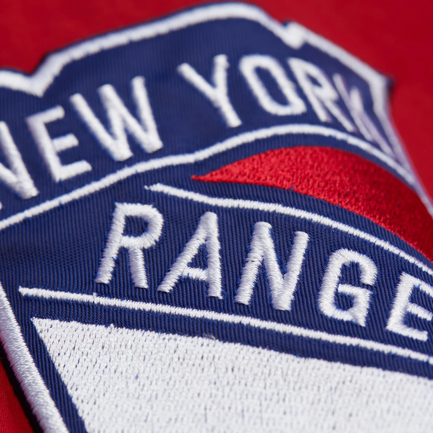Mitchell & Ness Rangers Wordmark Nylon Pullover Jacket - Image 3