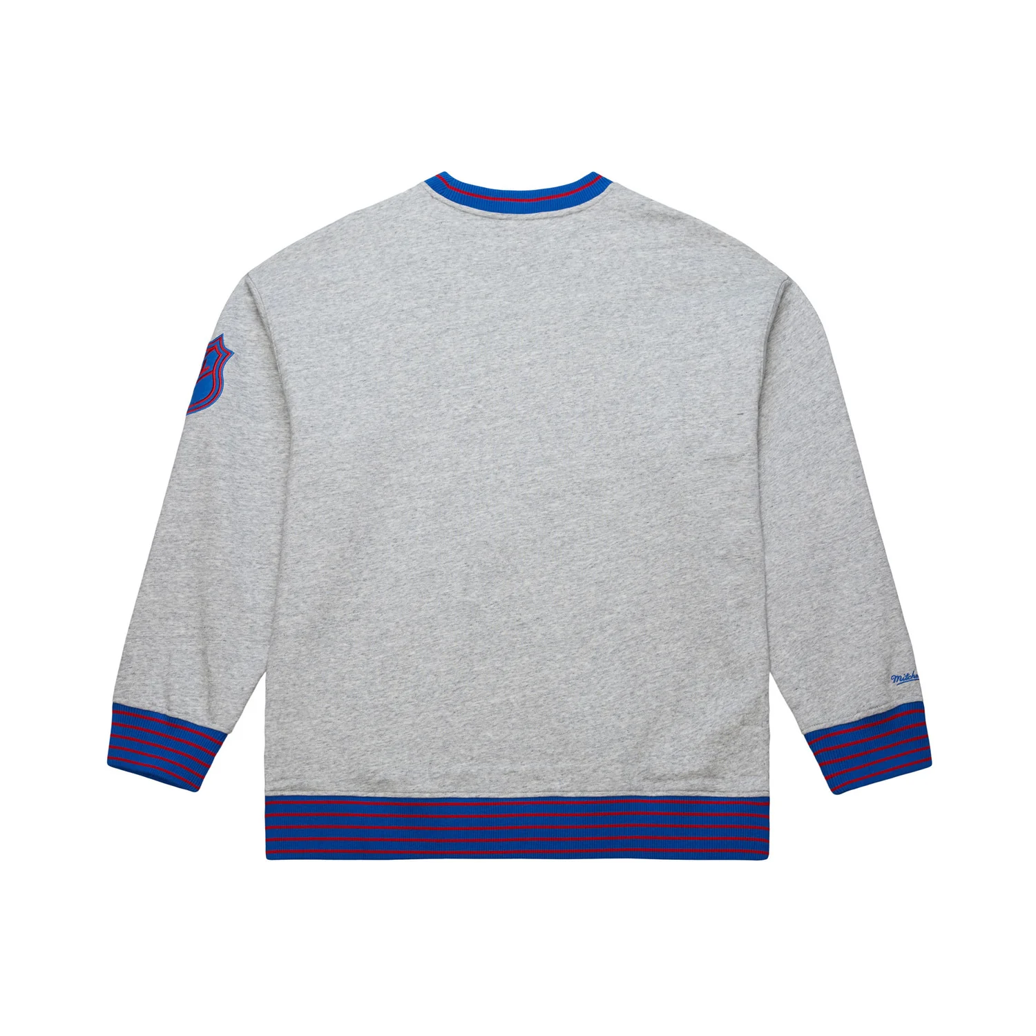 Mitchell & Ness Rangers Throw It Back Fleece Crew - Image 2