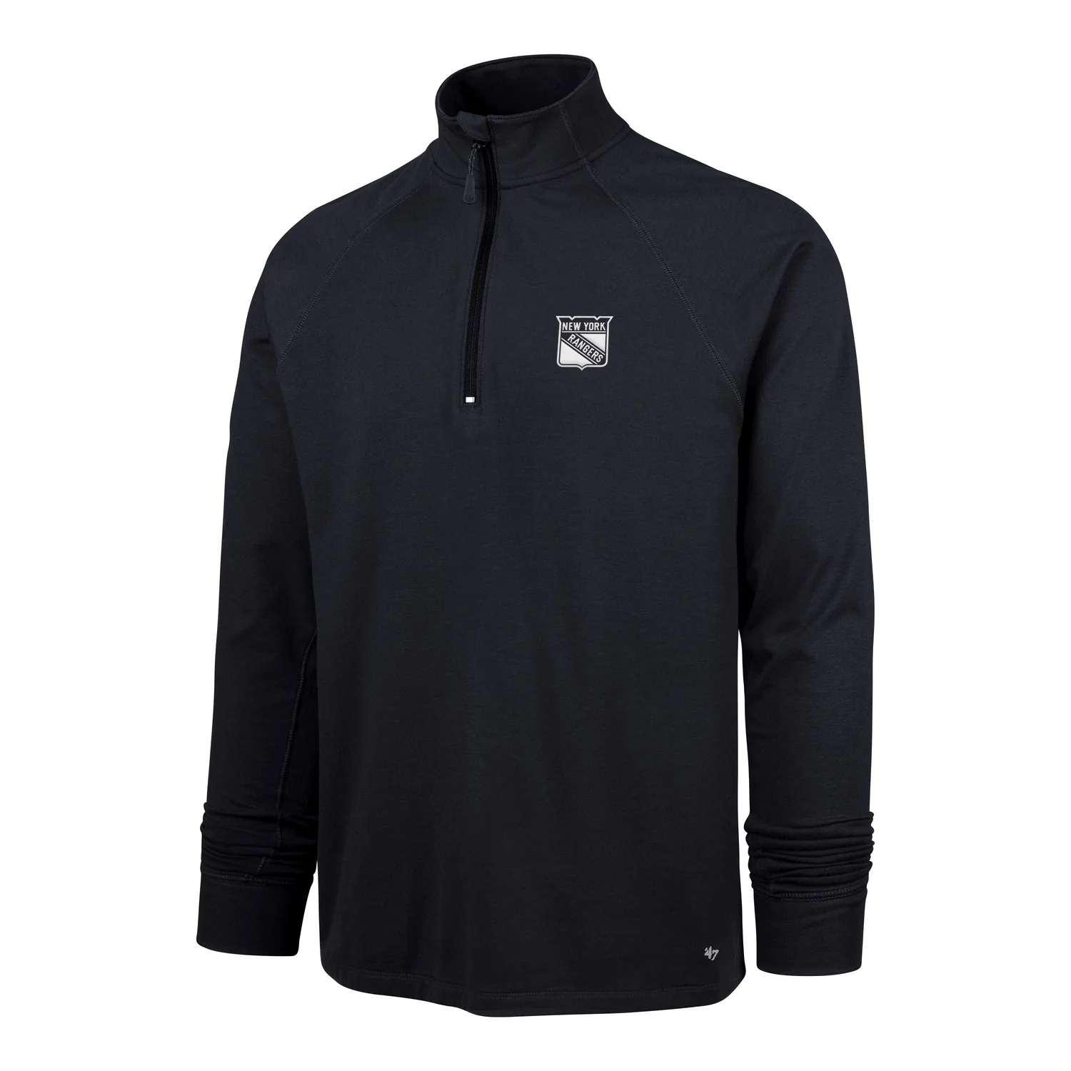 '47 Brand Rangers Imprint Forward Quarter Zip Pullover