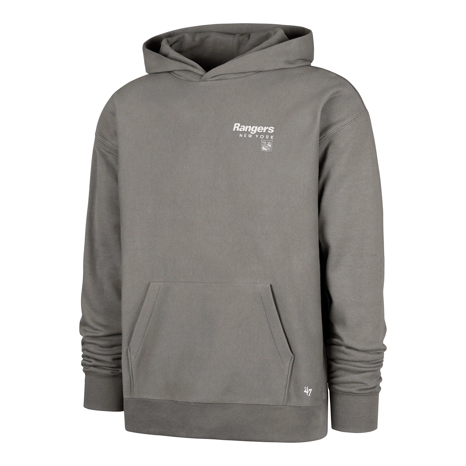 '47 Brand Rangers Wolf Grey Triple Double Foundation Hood - Image 2