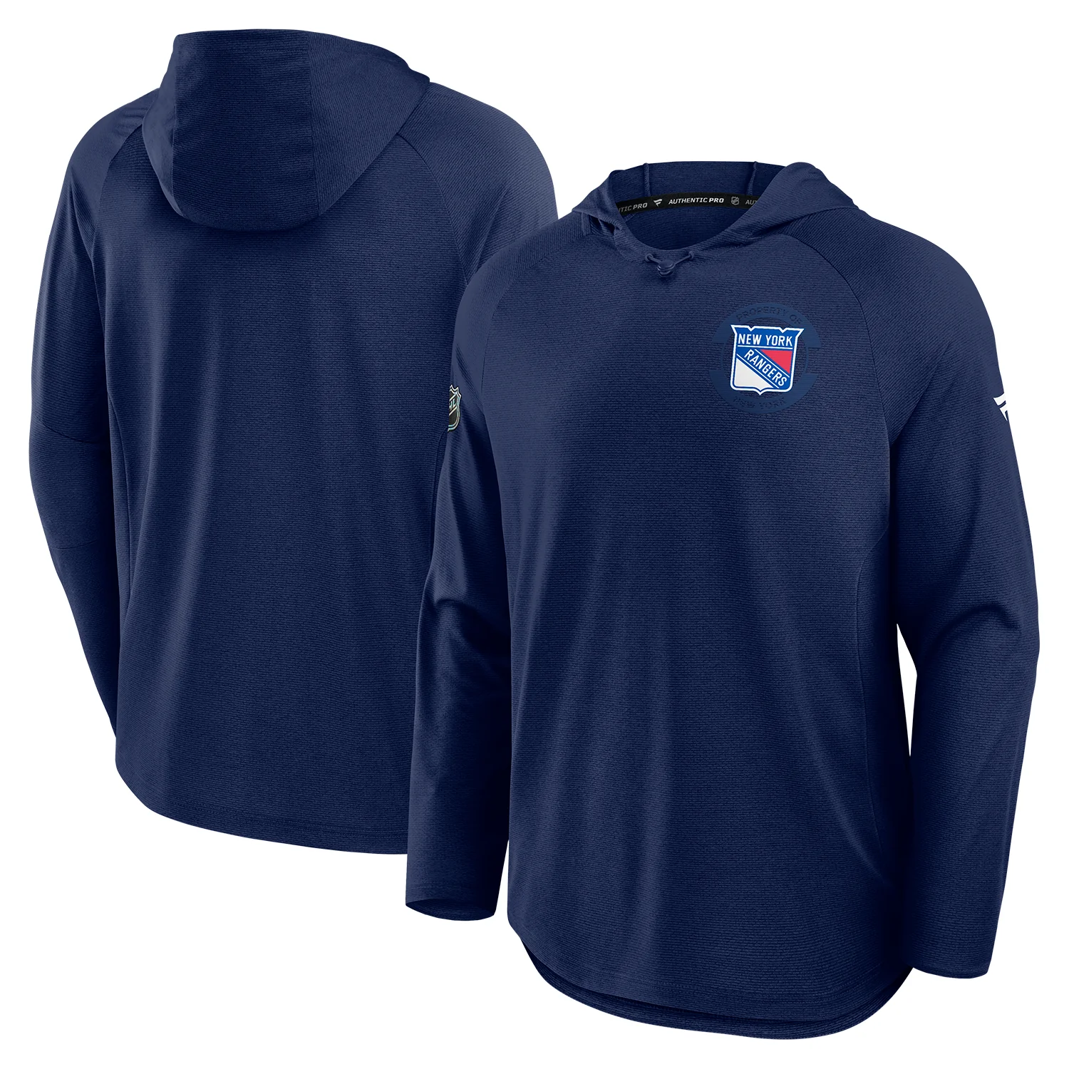 Fanatics Rangers 25-26 Authentic Pro Rink Lightweight Pullover Hood - Image 3