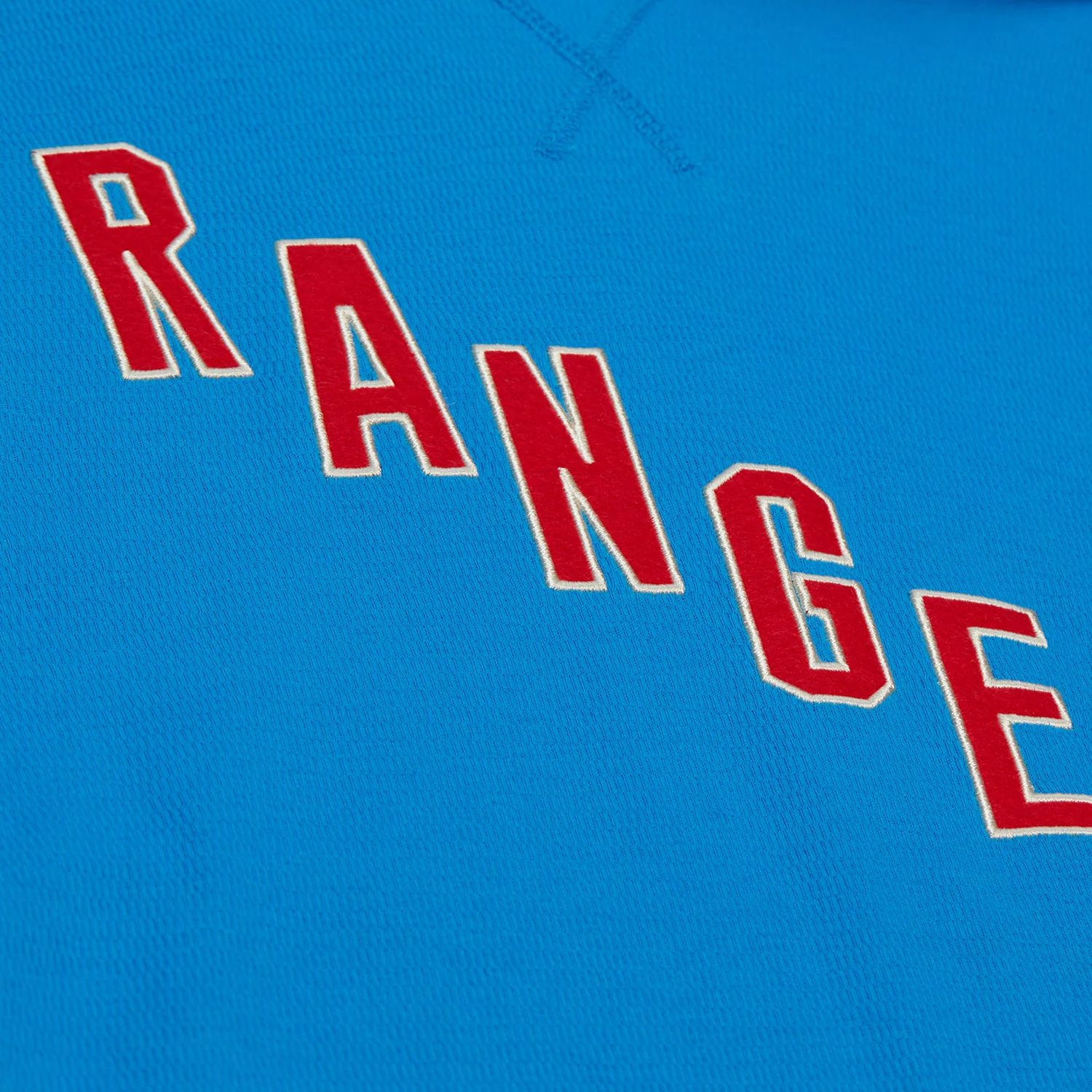 Mitchell & Ness Rangers Centennial Lightweight Thermal Hoodie - Image 3