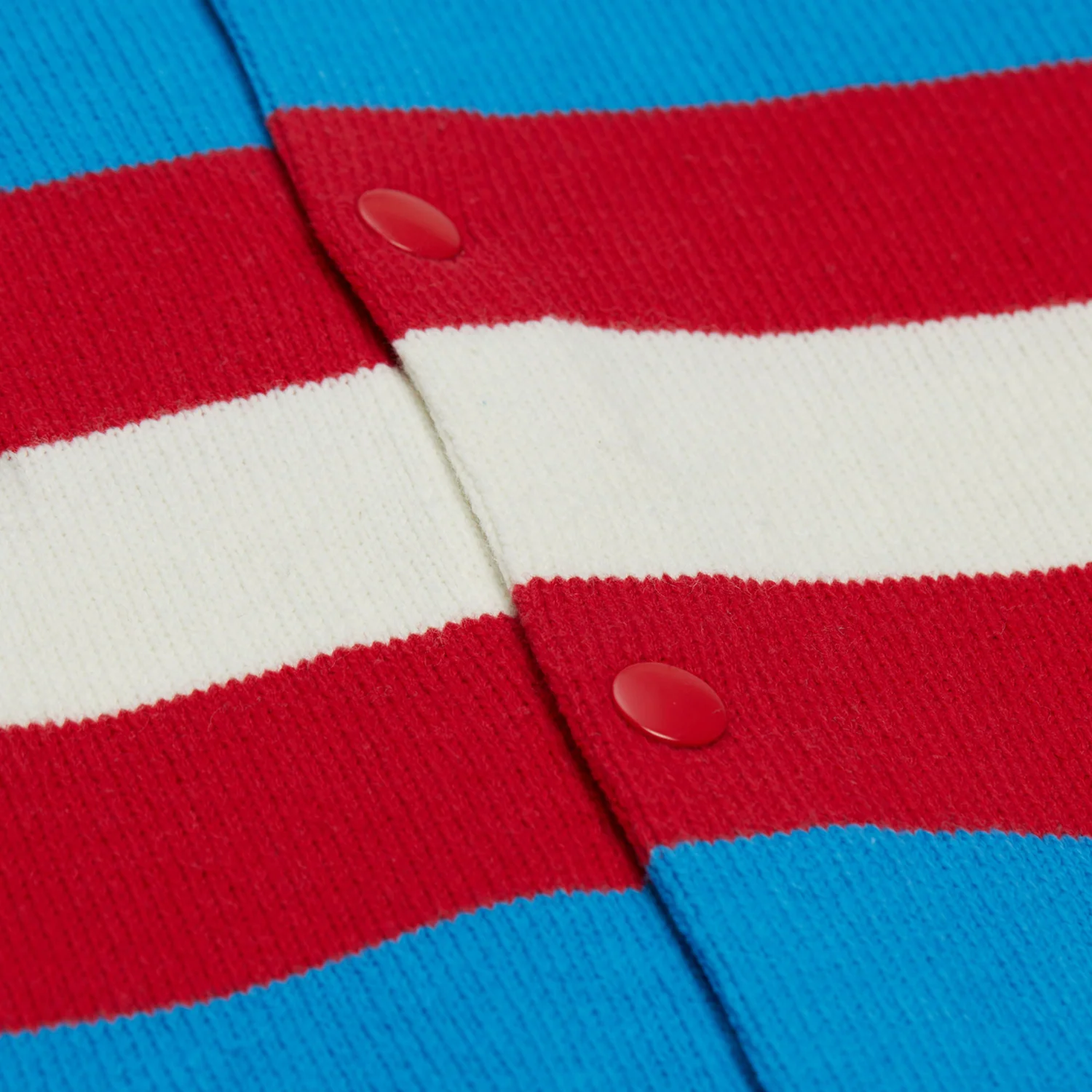Mitchell & Ness Rangers Centennial Striped Cardigan Sweater - Image 4