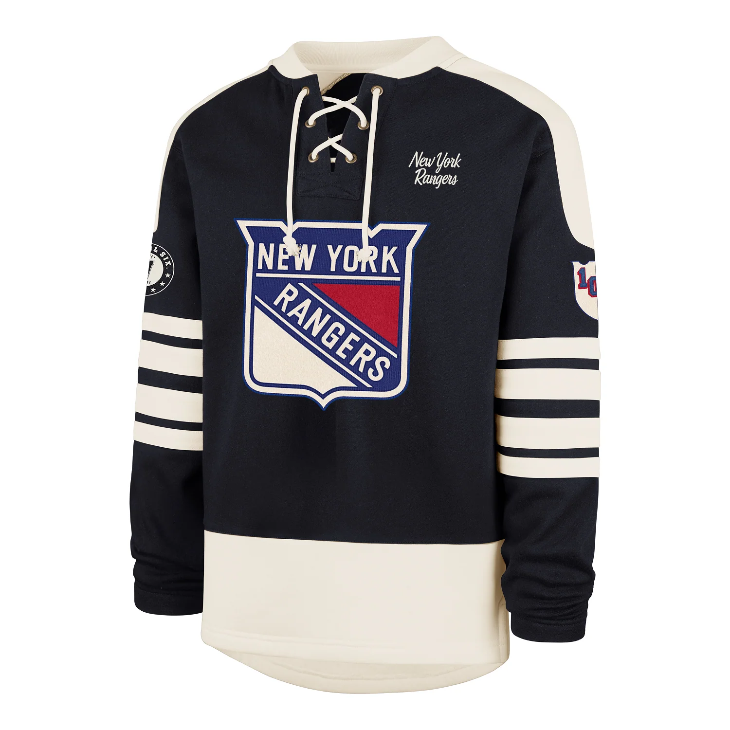 '47 Brand Rangers Centennial Sweep Check Eternal Lacer