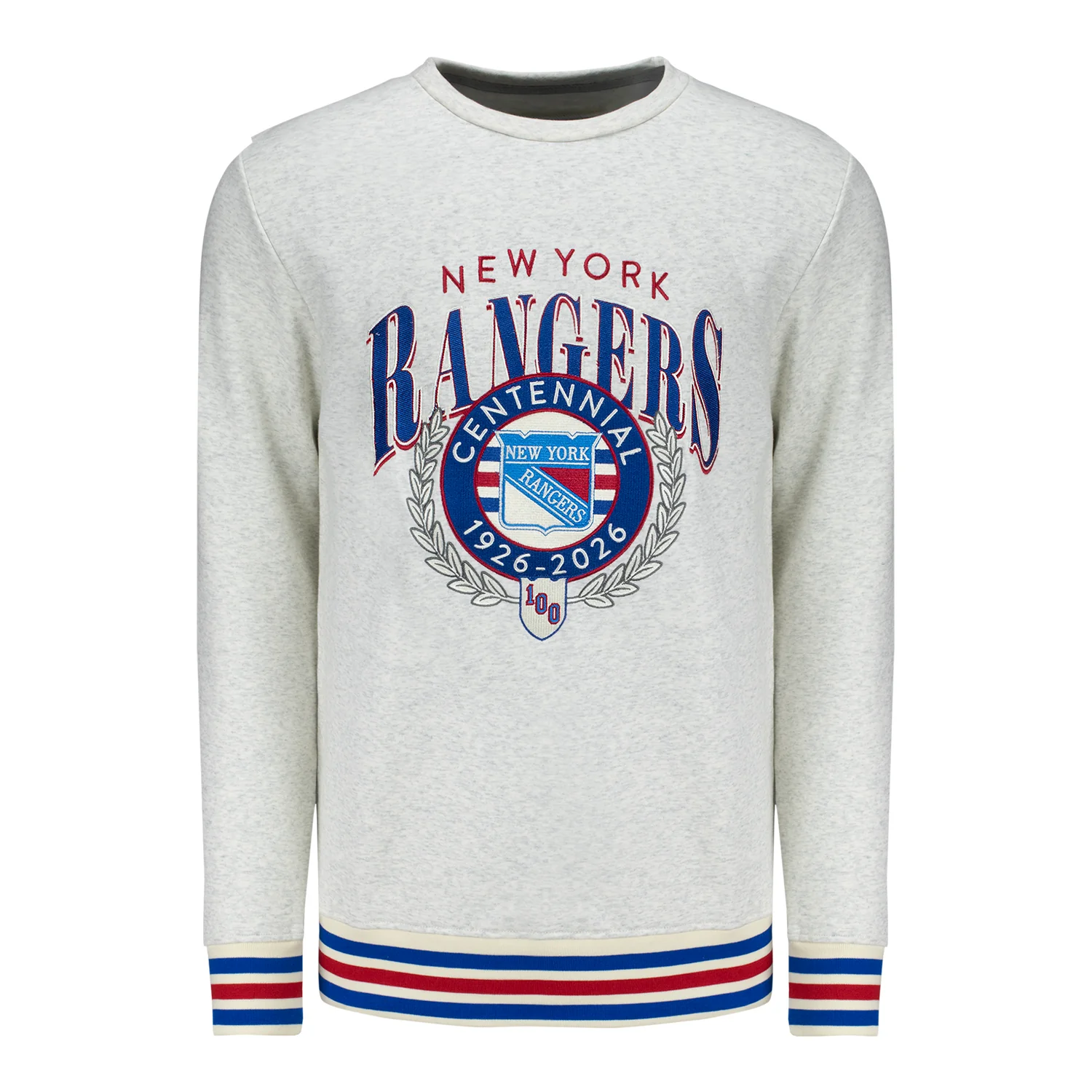 American Needle Rangers Centennial French Terry Crew