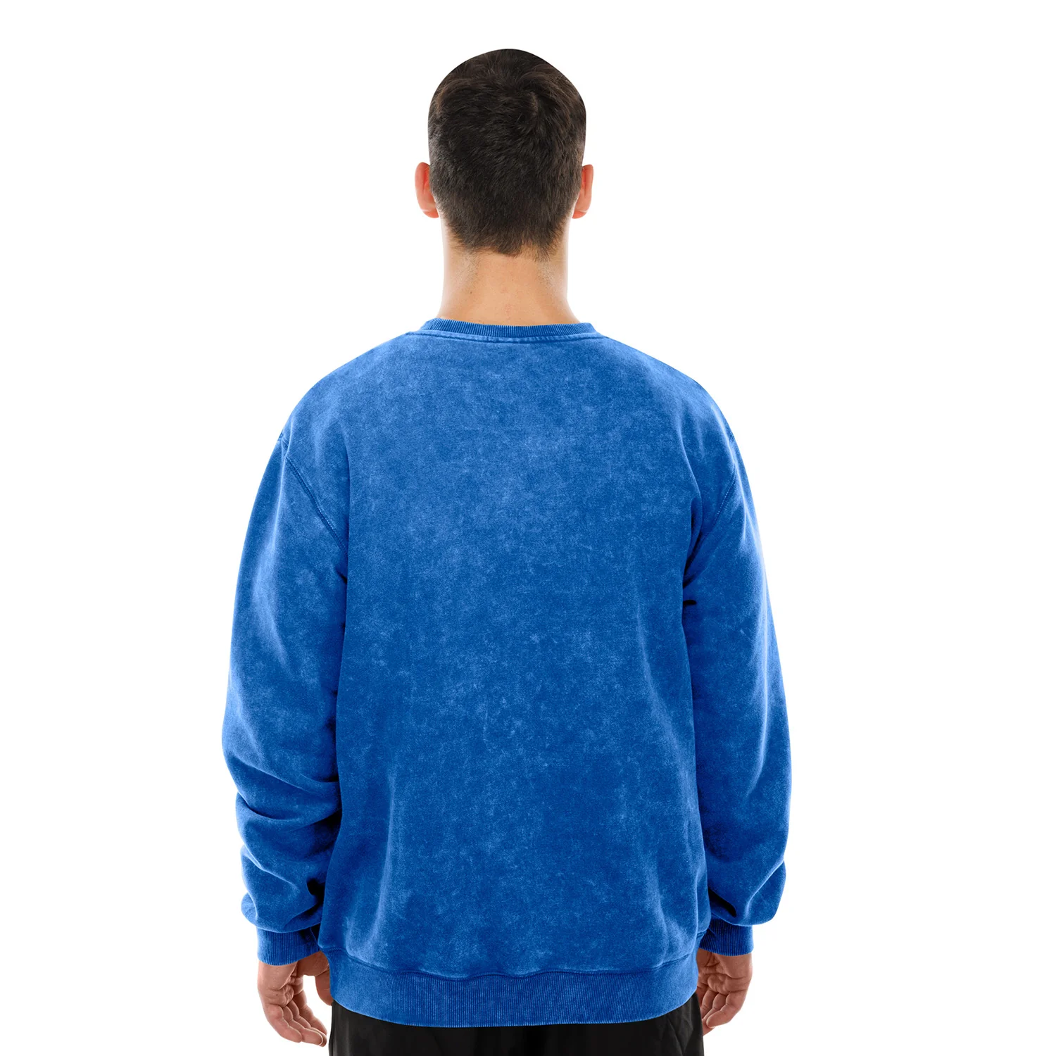New Era Rangers Throwback Collection Mineral Washed Crew - Image 2