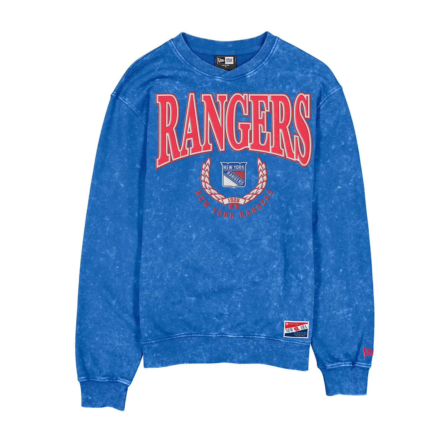 New Era Rangers Throwback Collection Mineral Washed Crew - Image 3