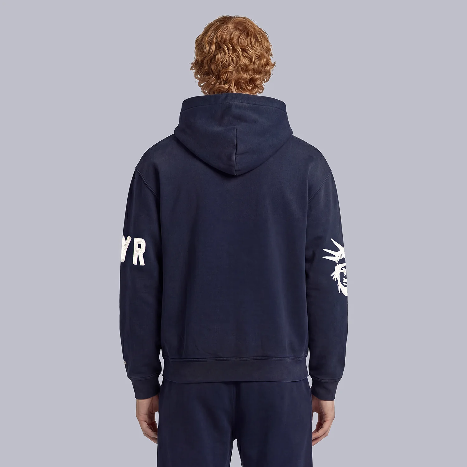 GAME 7 x Rangers Centennial Vintage Washed Embroidery Hoodie - Image 2