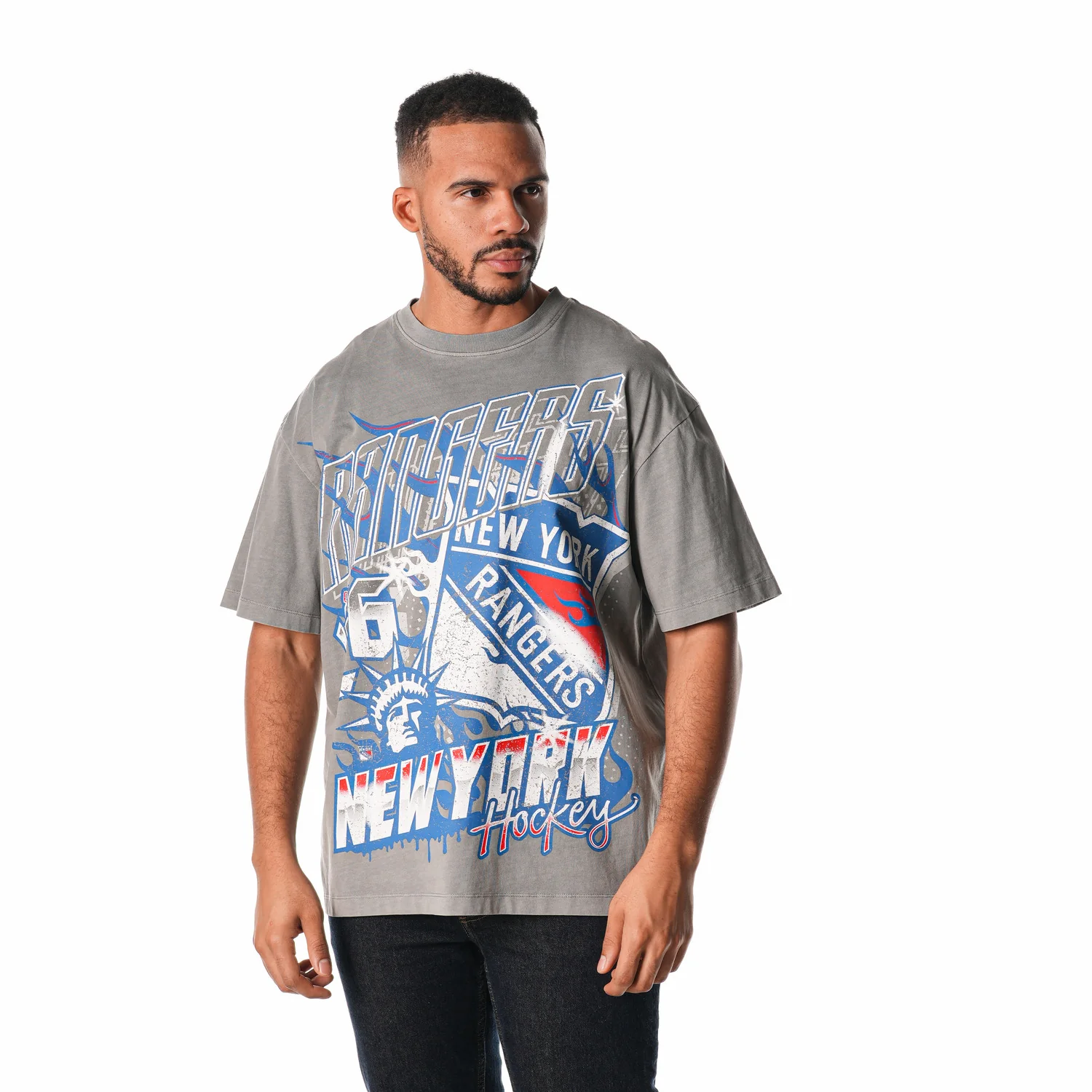 Wild Collective Rangers Streetwear Flames Tee - Image 2