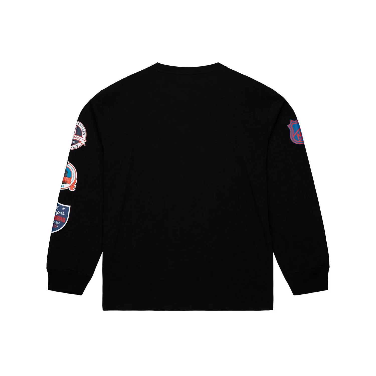 Mitchell & Ness Rangers Black Training Camp Longsleeve Tee - Image 2