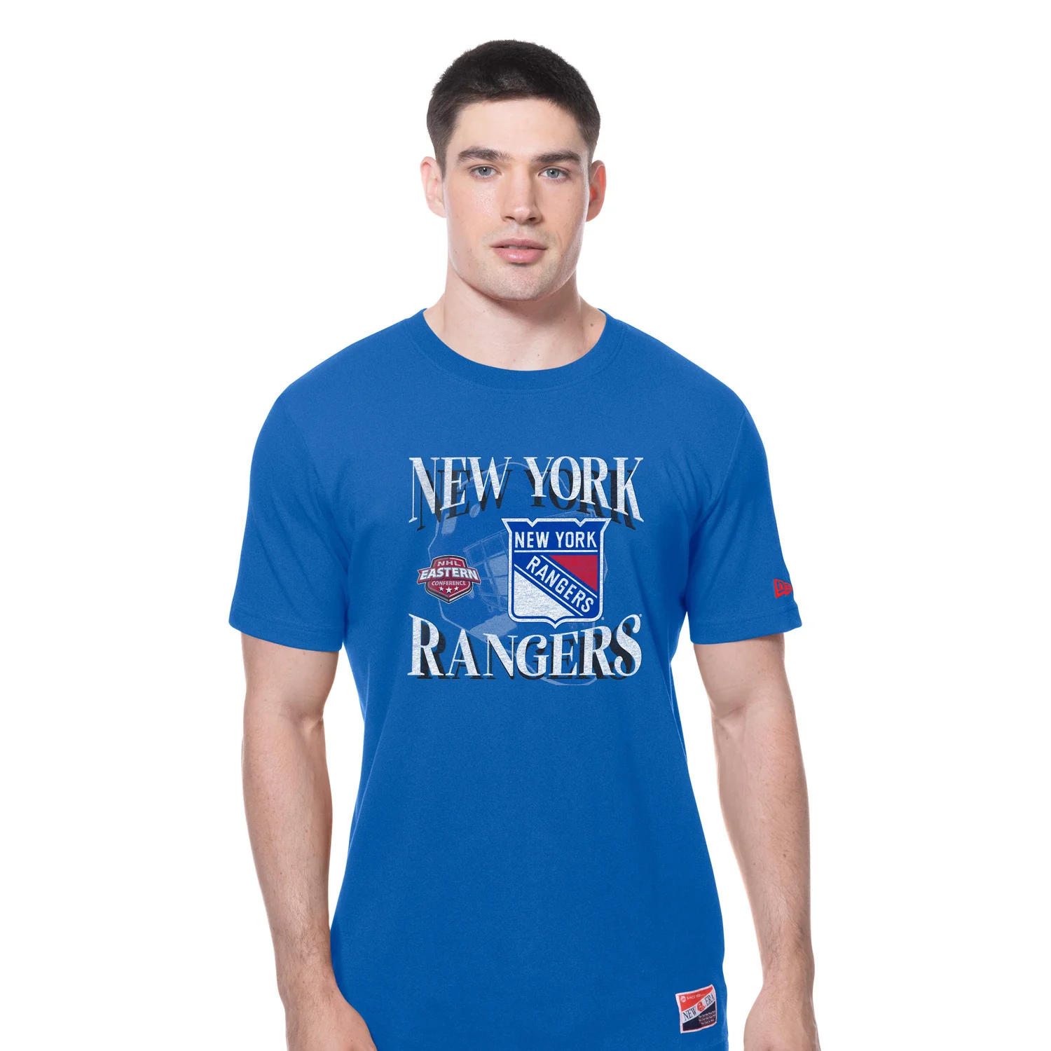 New Era Rangers Throwback Collection Royal Tee