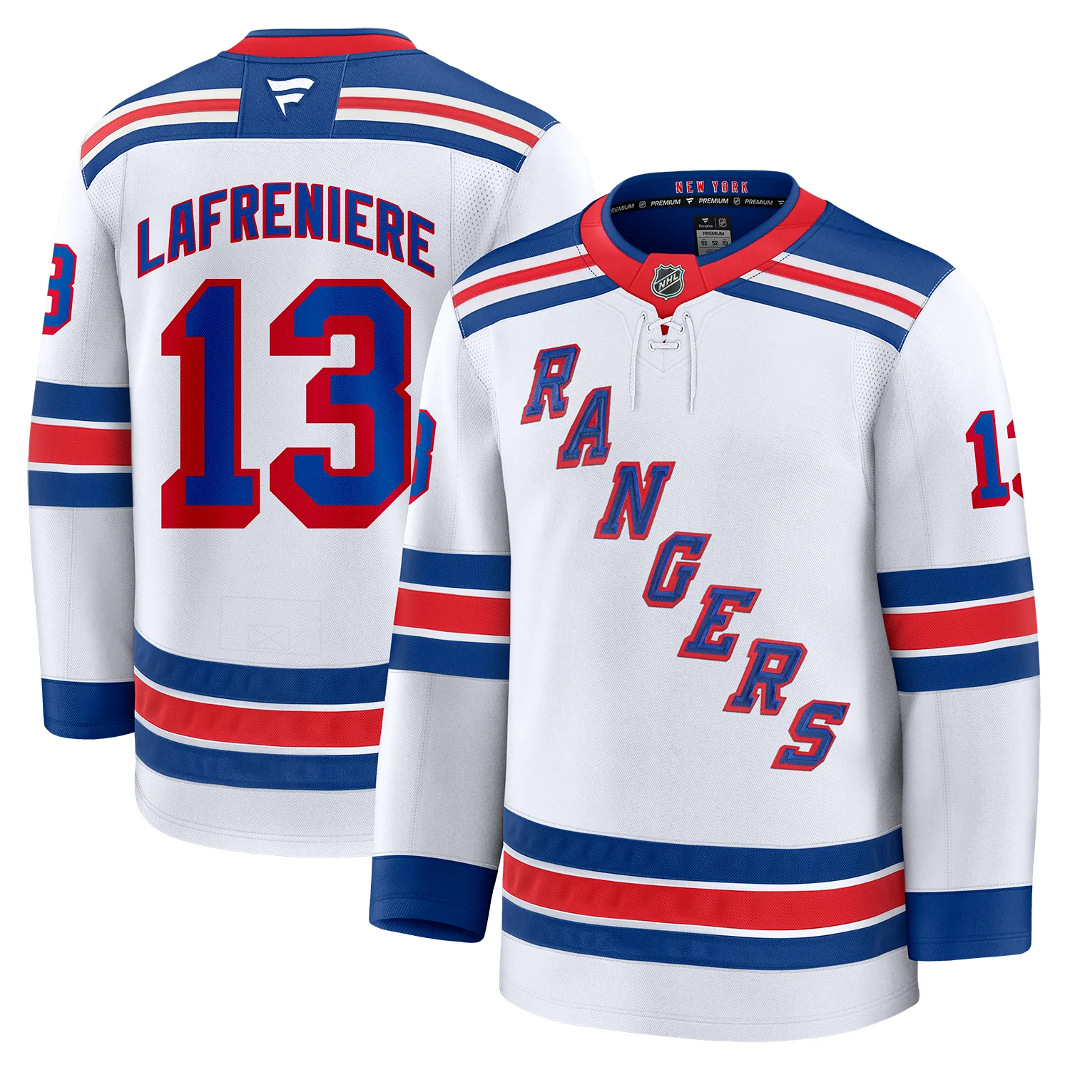 Alexis Lafrenière Fanatics Authentic Road Jersey - Image 3