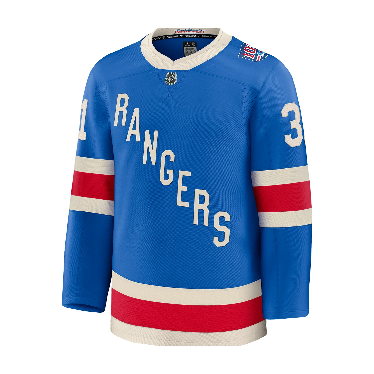 Igor Shesterkin Fanatics Premium Centennial Jersey - Image 3