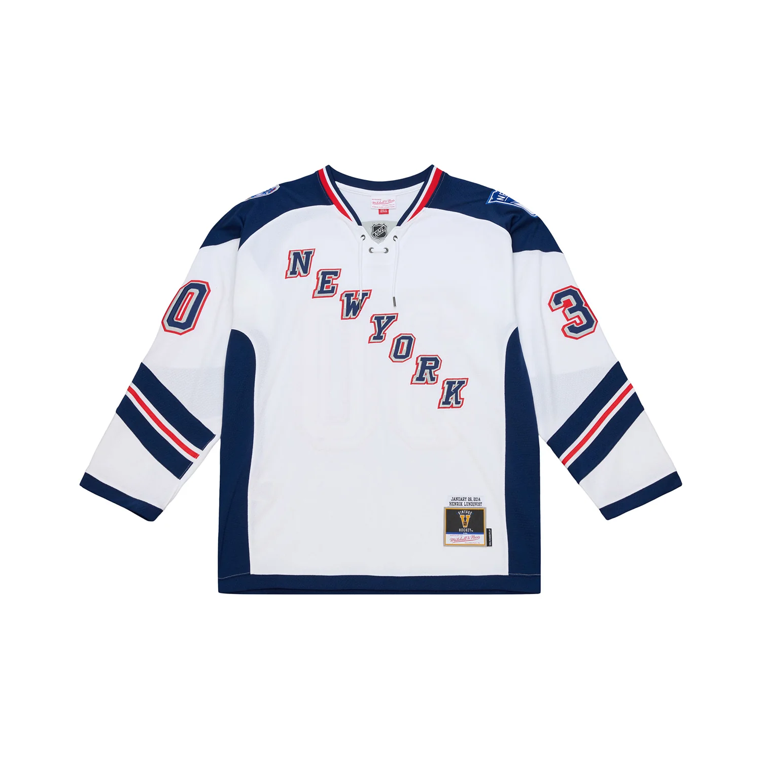 Mitchell & Ness Rangers Henrik Lundqvist 2014 Stadium Series Power Play Jersey - Image 2