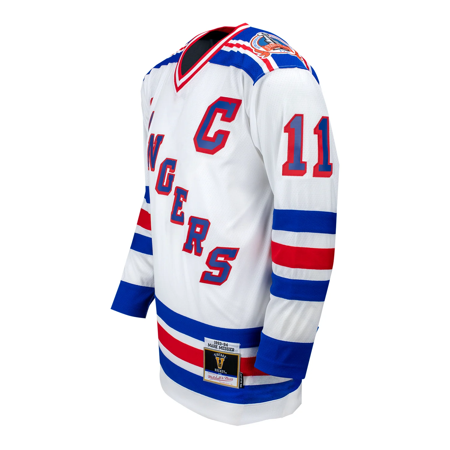 Mitchell & Ness Rangers Mark Messier 1993 Home Jersey - Image 3