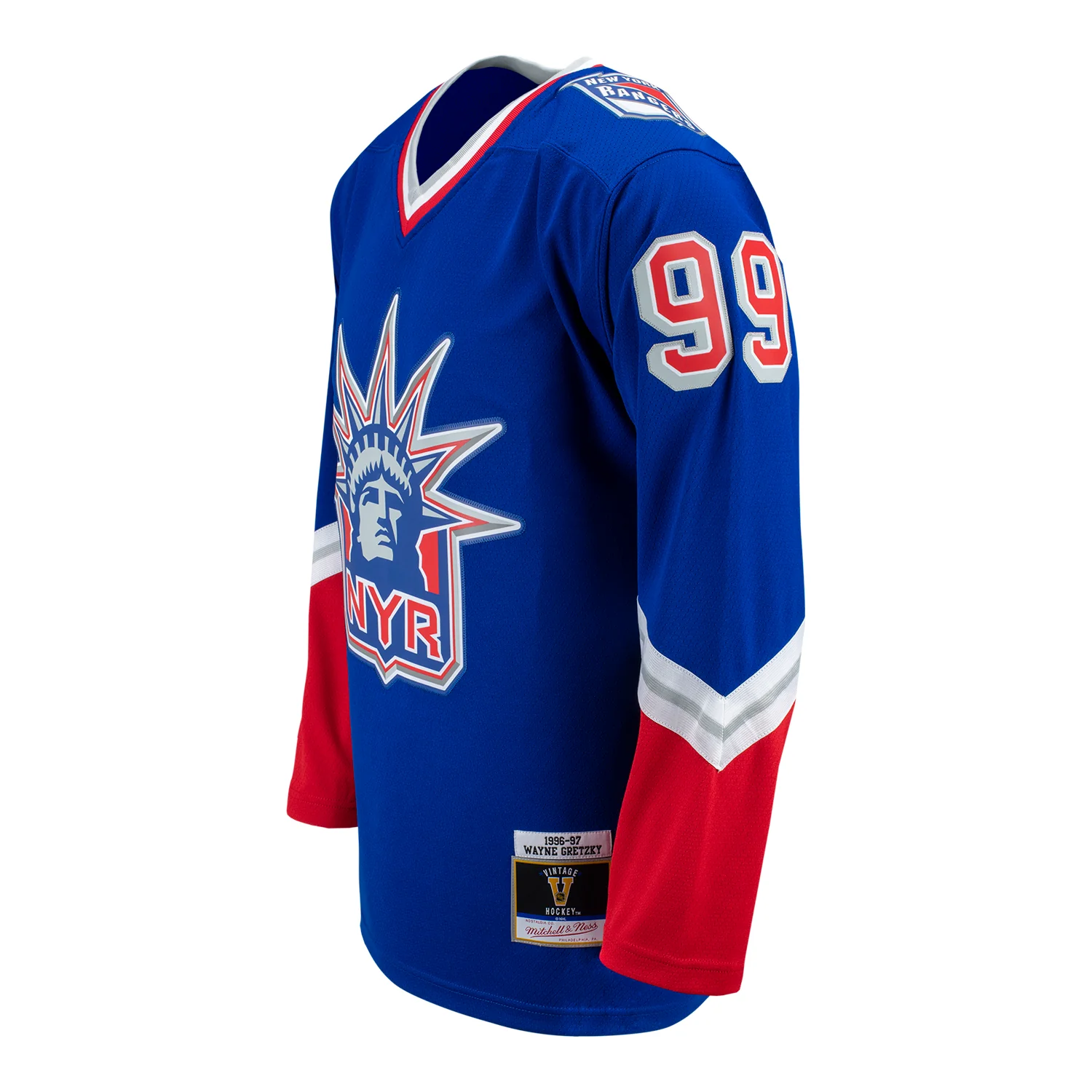 Mitchell & Ness Rangers Wayne Gretzky 1996 Alternate Jersey - Image 3