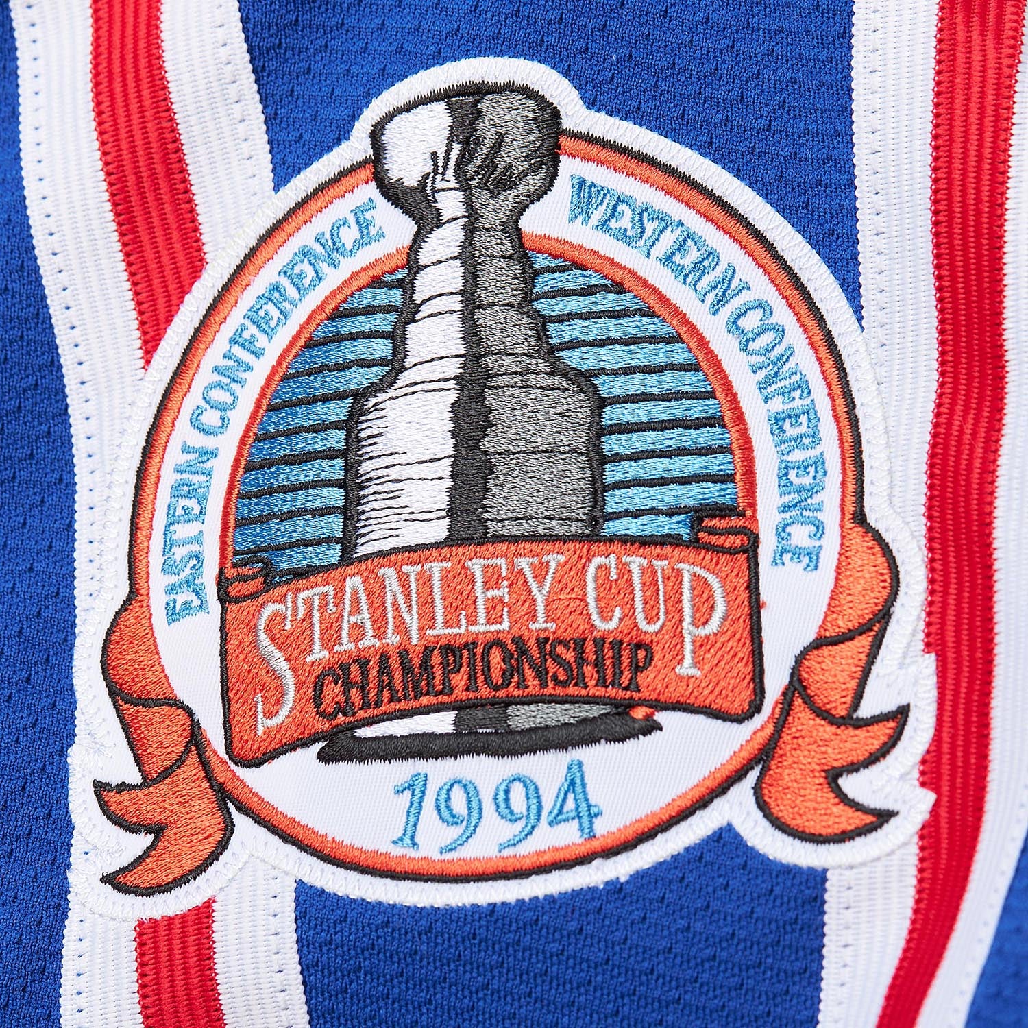 Mitchell & Ness Rangers 1993 Brian Leetch Power Play Jersey - Image 6