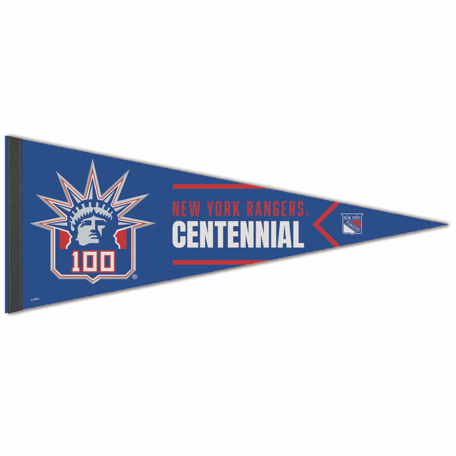 Wincraft Rangers Centennial Liberty 12" x 30" Premium Pennant