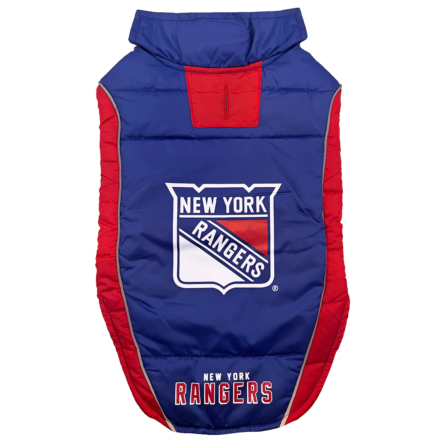 New York Rangers Pet Puffer Vest - Image 2