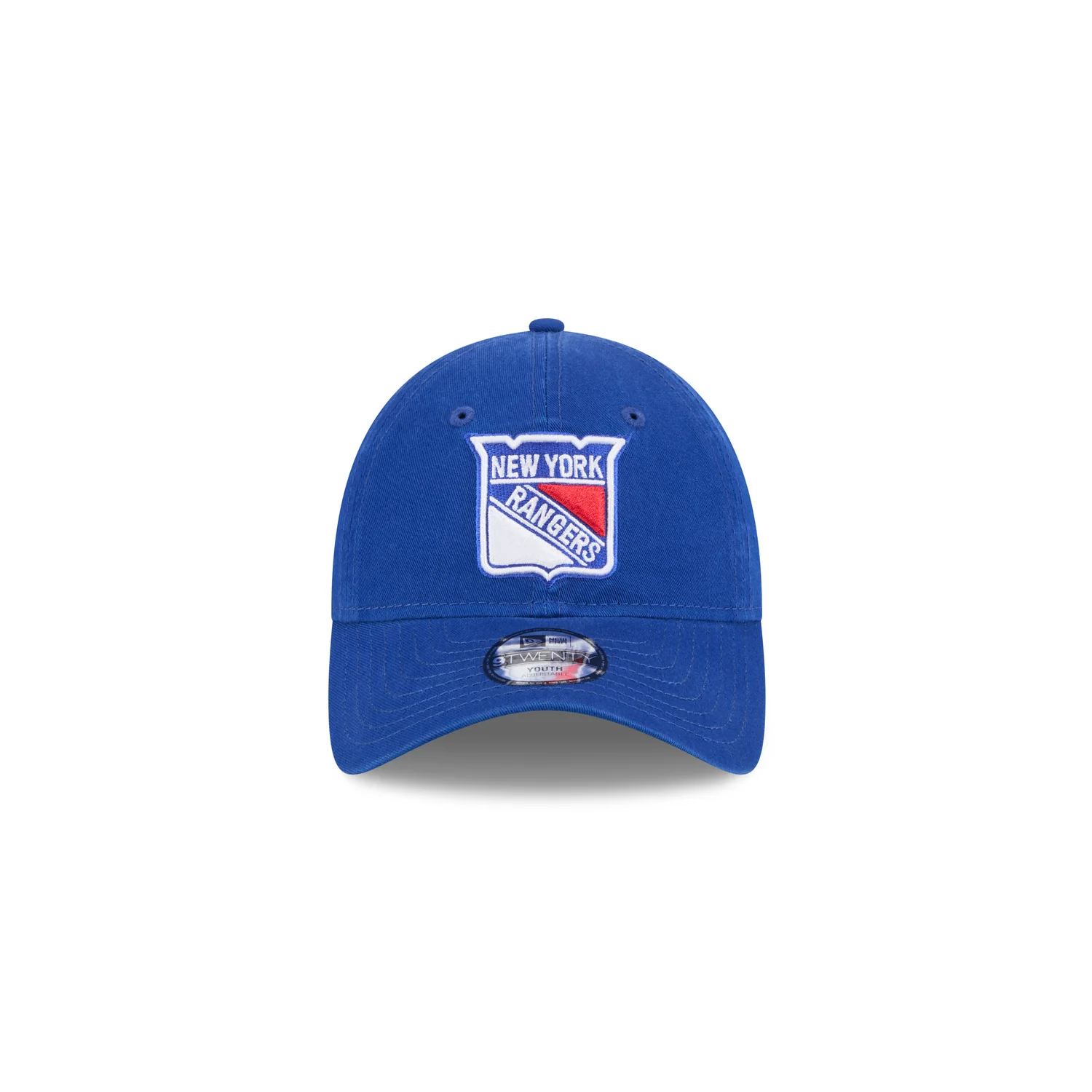 Youth New Era Rangers Primary logo Royal 920 Adjustable Hat - Image 3