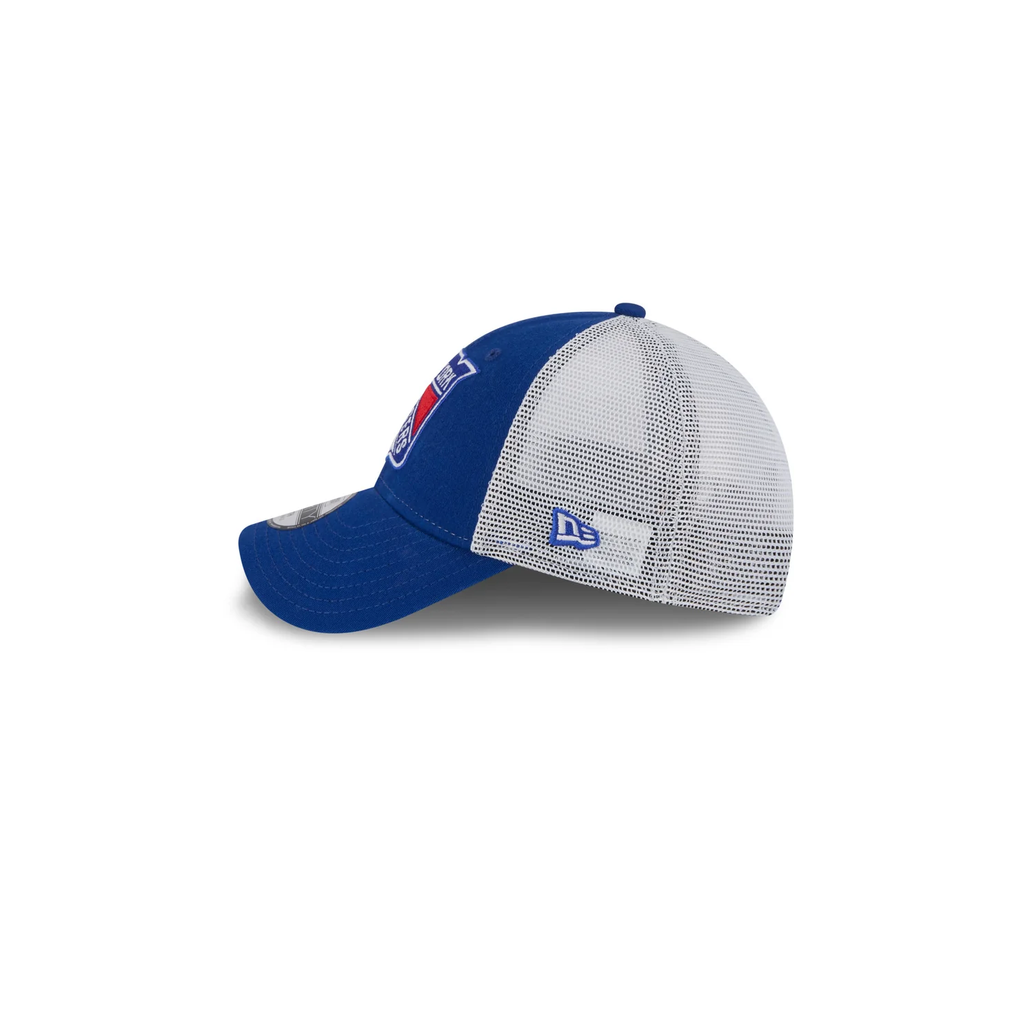 Youth New Era Rangers Primary Logo 940 Trucker Hat - Image 5