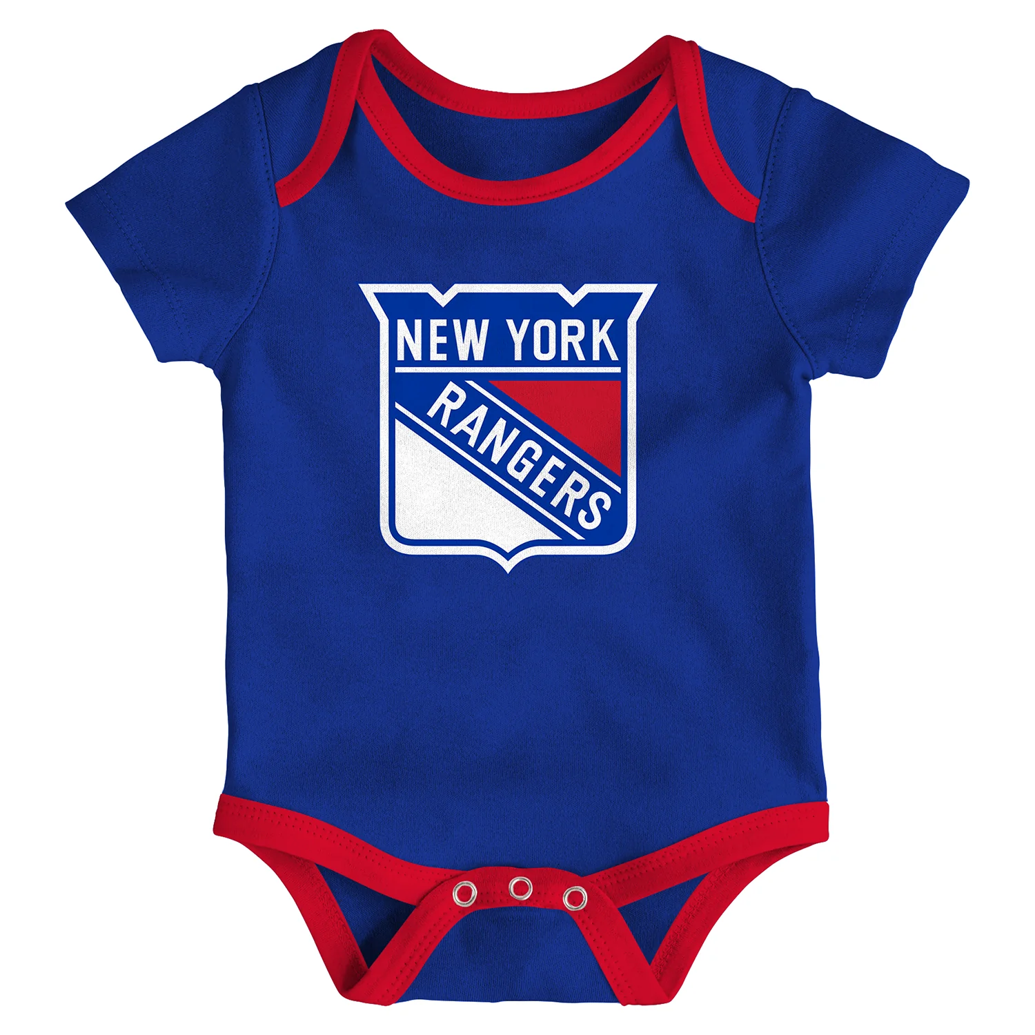 Newborn Rangers Triple Header 3 Piece Onesie Set - Image 2