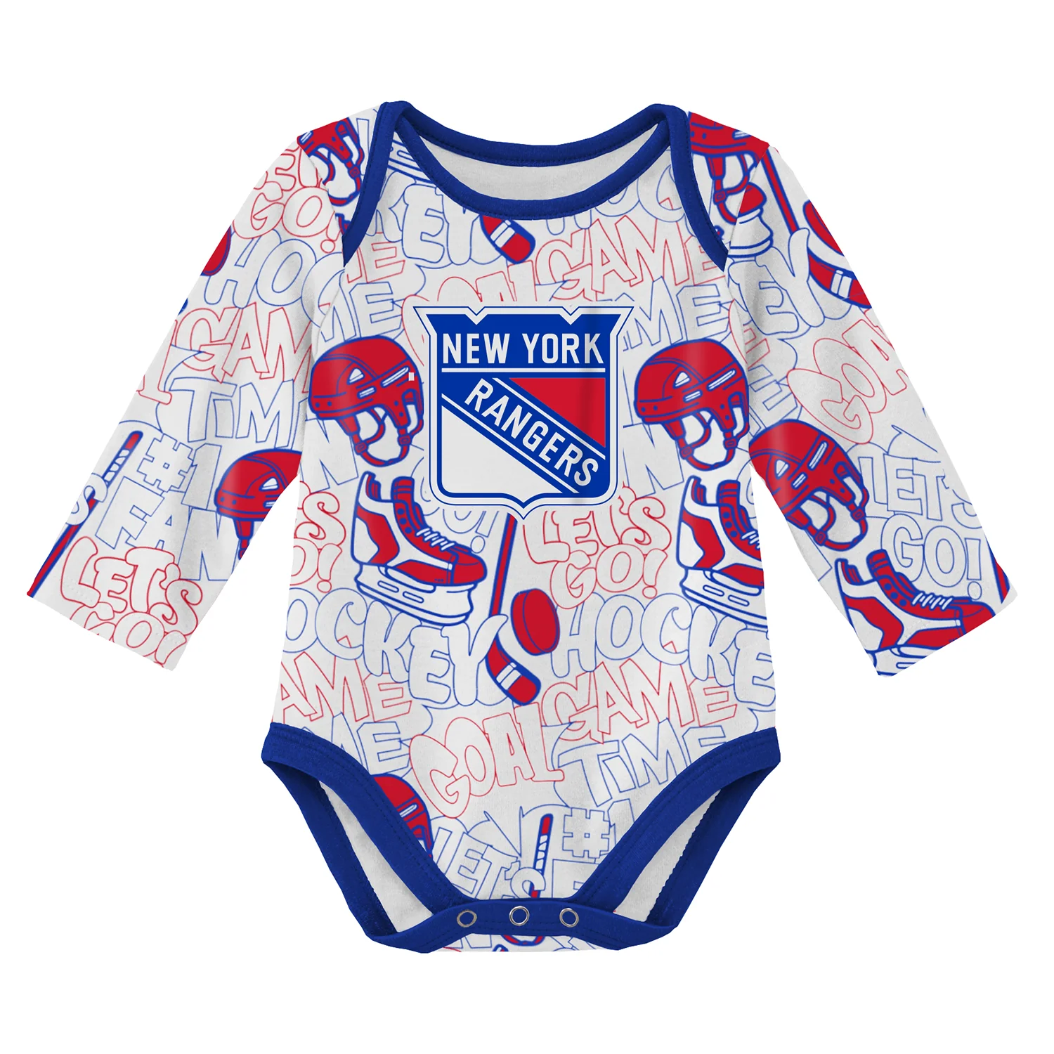 Newborn Rangers Chase The Dream Longsleeve Onesie