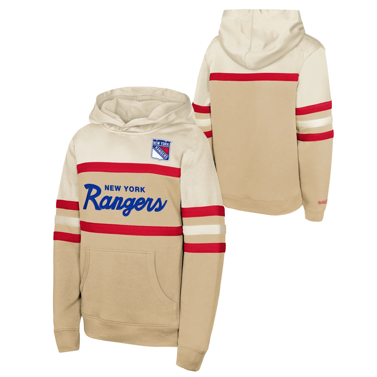 Youth Mitchell & Ness Rangers Head Coach Hoodie - Image 3