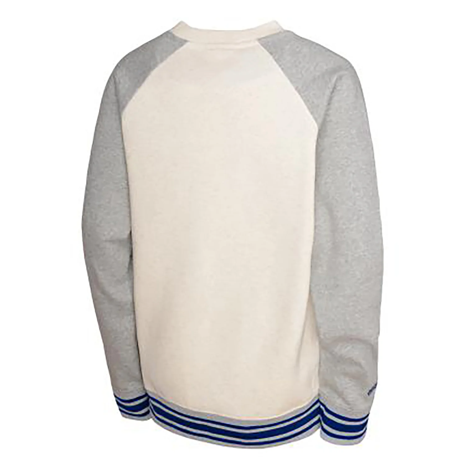 Youth Mitchell & Ness Rangers Retro Cream Fleece - Image 2