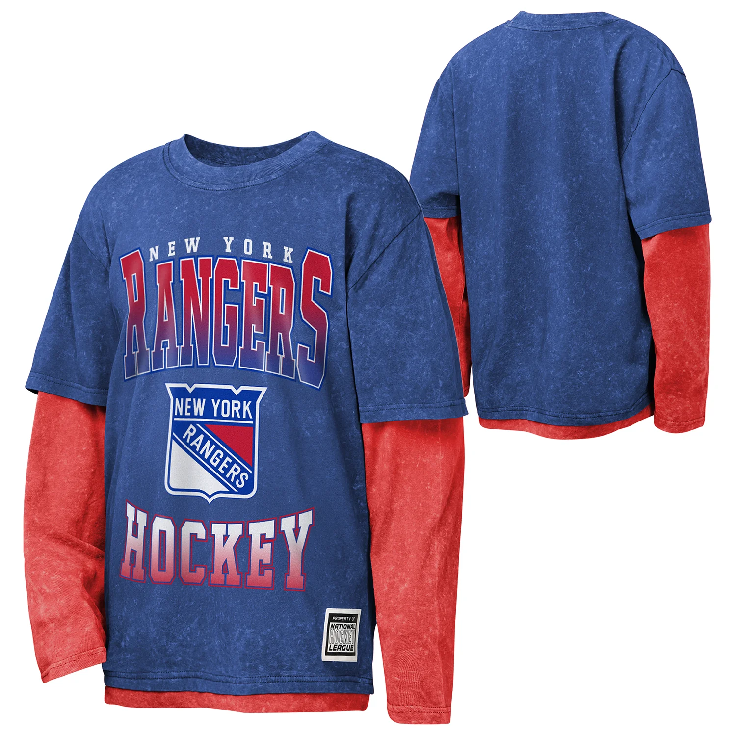 Youth Rangers Mineral Wash Two-fer Longsleeve Tee - Image 3