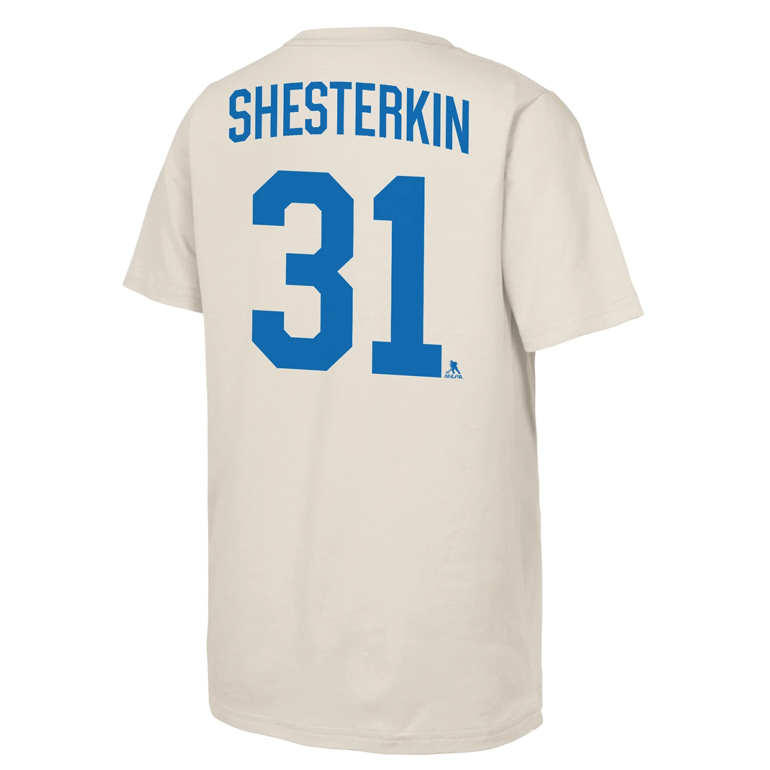 Youth Igor Shesterkin Rangers Winter Classic Name & Number Tee - Image 2