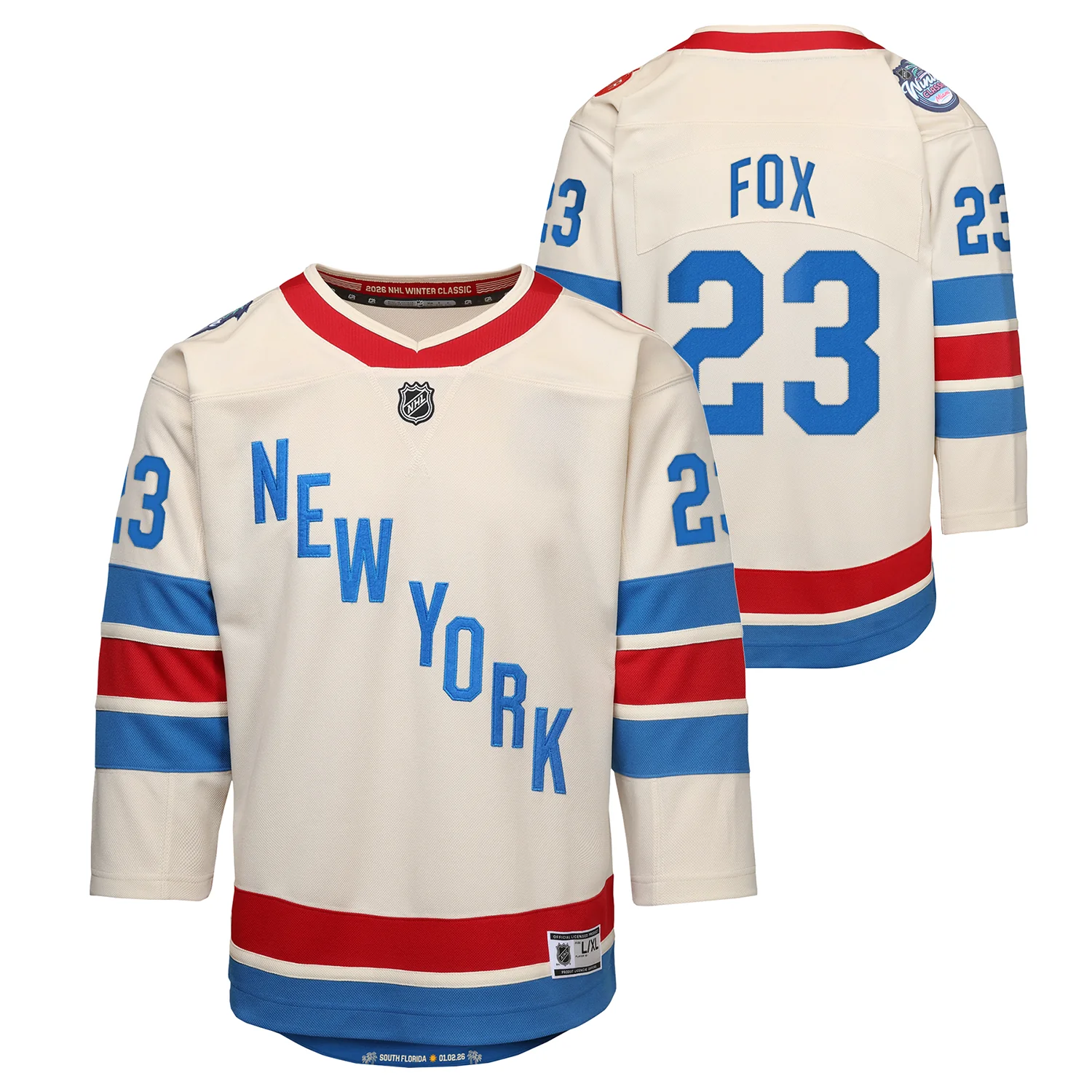 Adam Fox Youth Premium Winter Classic 2026 Jersey