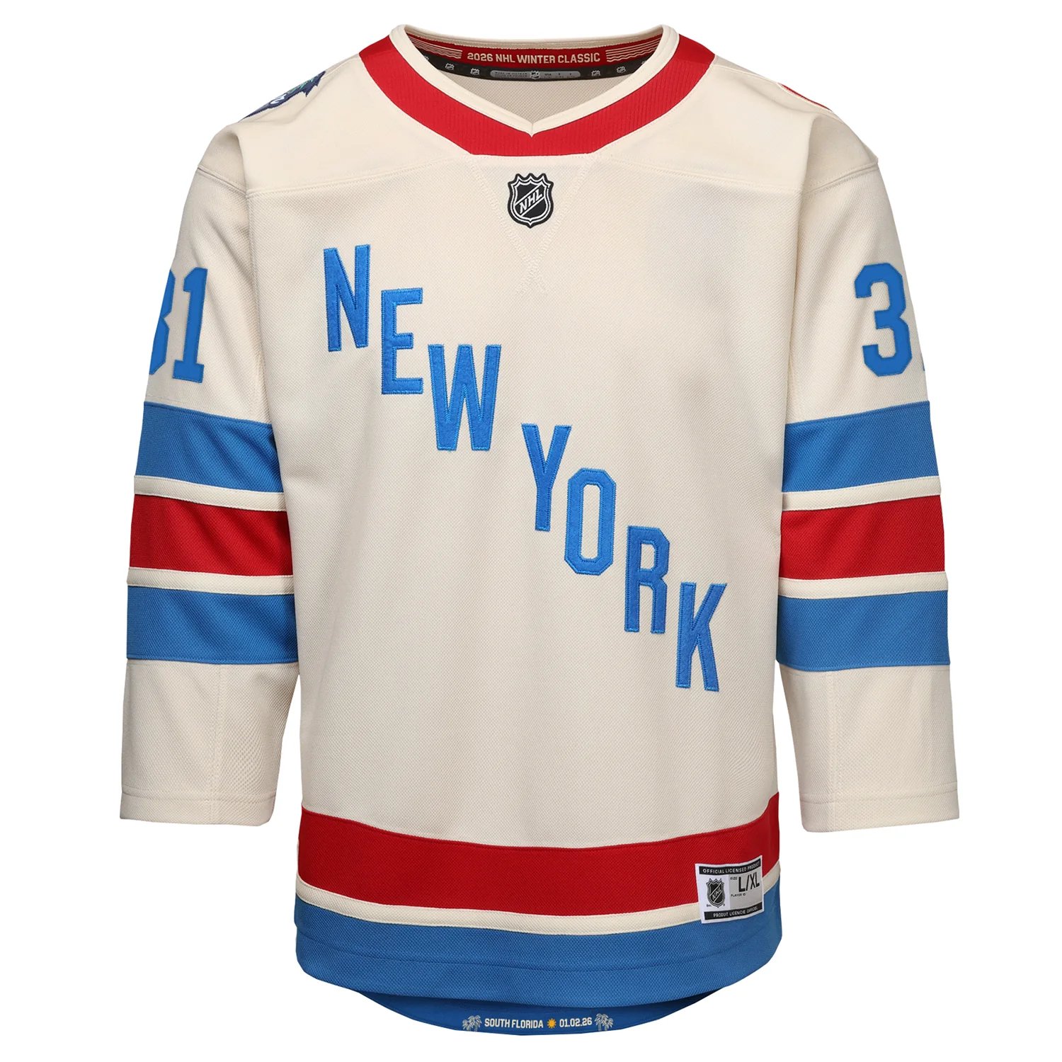 Igor Shesterkin Youth Premium Winter Classic 2026 Jersey - Image 3