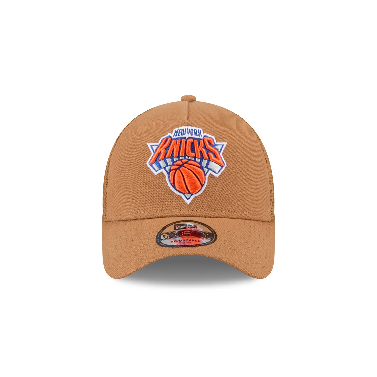 New Era Knicks Colorpack Light Bronze 940 A-Frame Trucker - Image 4