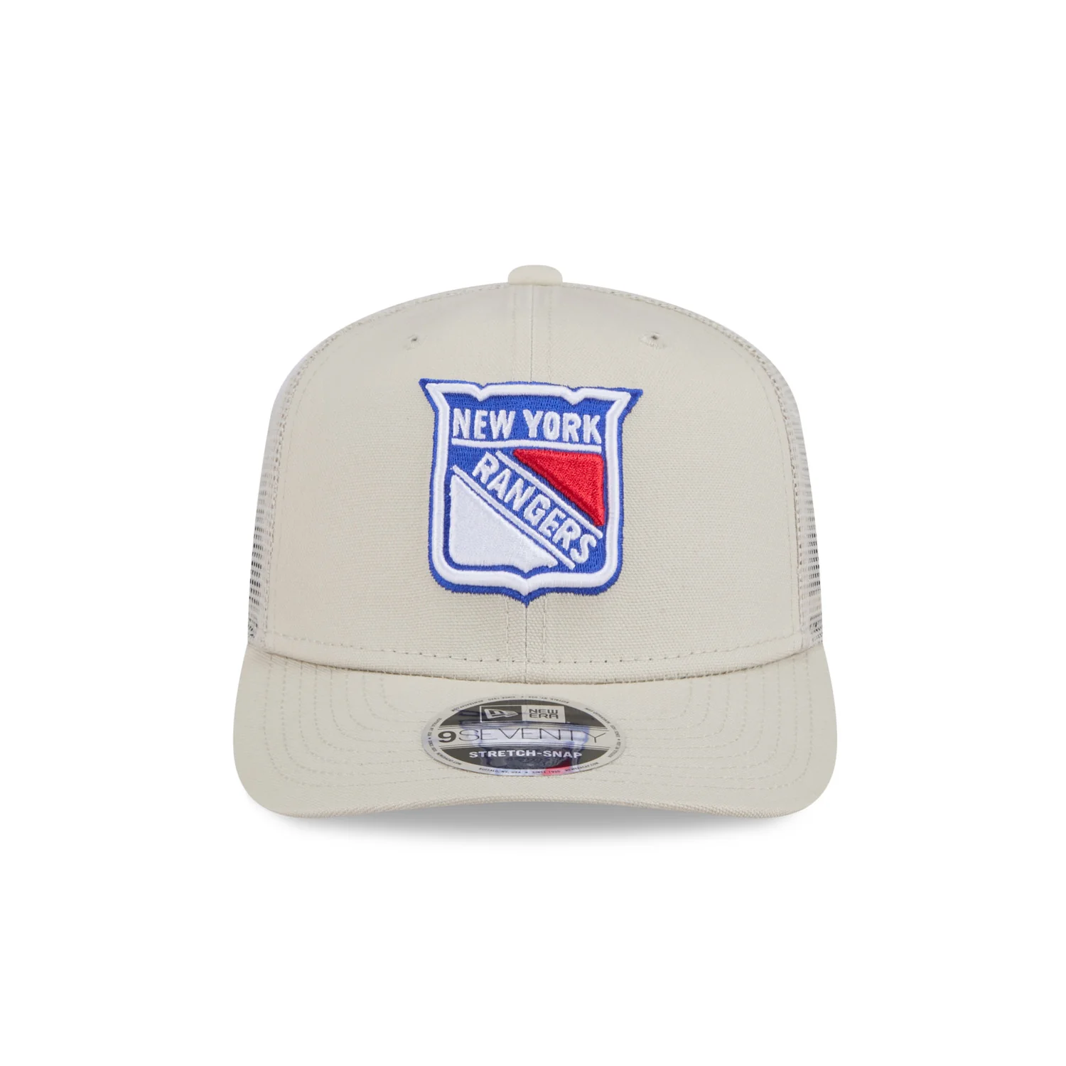 New Era Rangers Stone Canvas 970 Stretch Snapback - Image 4