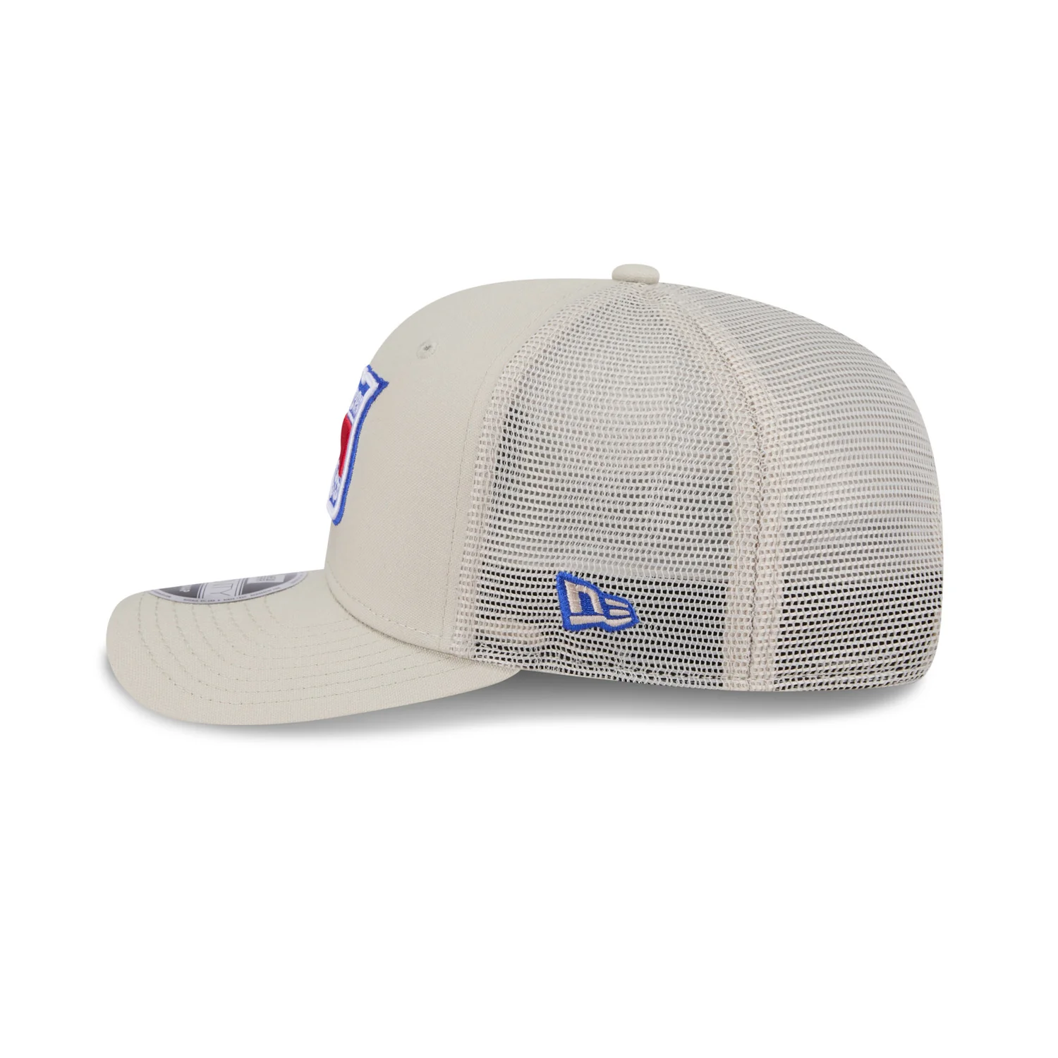 New Era Rangers Stone Canvas 970 Stretch Snapback - Image 5