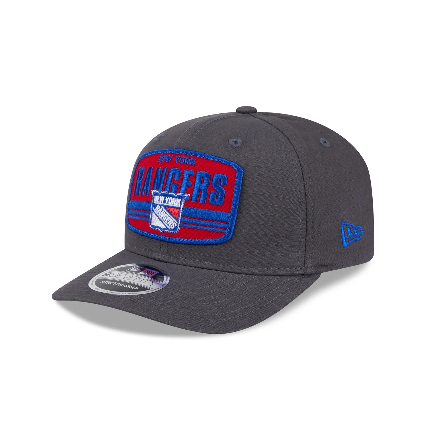 New Era Rangers Team Elevated Graphite 970 Stretch Snapback - Image 2