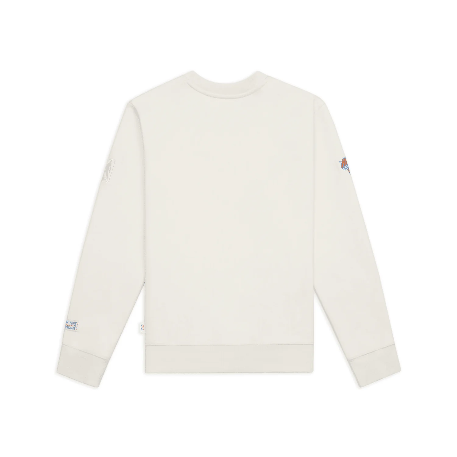 NYON x Knicks Cream Embroidered Signature Crew - Image 2