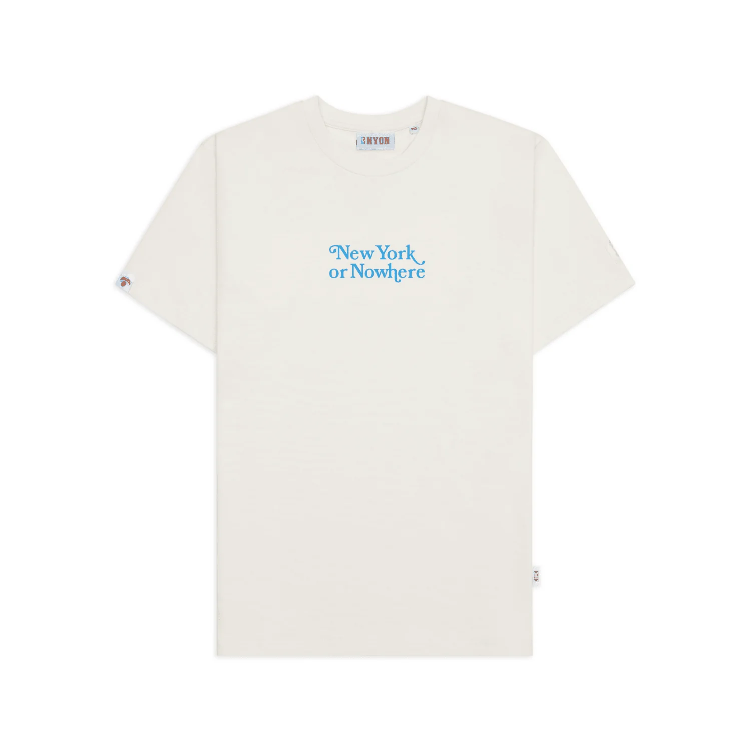 NYON x Knicks Cream "Motto" Tee