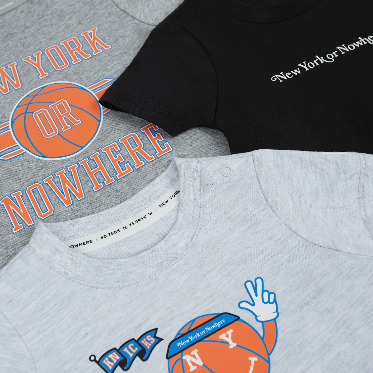 NYON x Knicks Infant Swish Mini Tee - Image 3