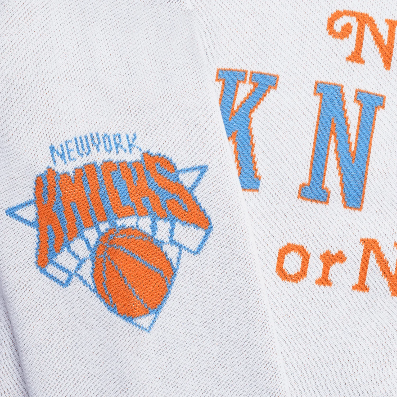 NYON x Knicks Stacked Knit Hoodie - Image 5