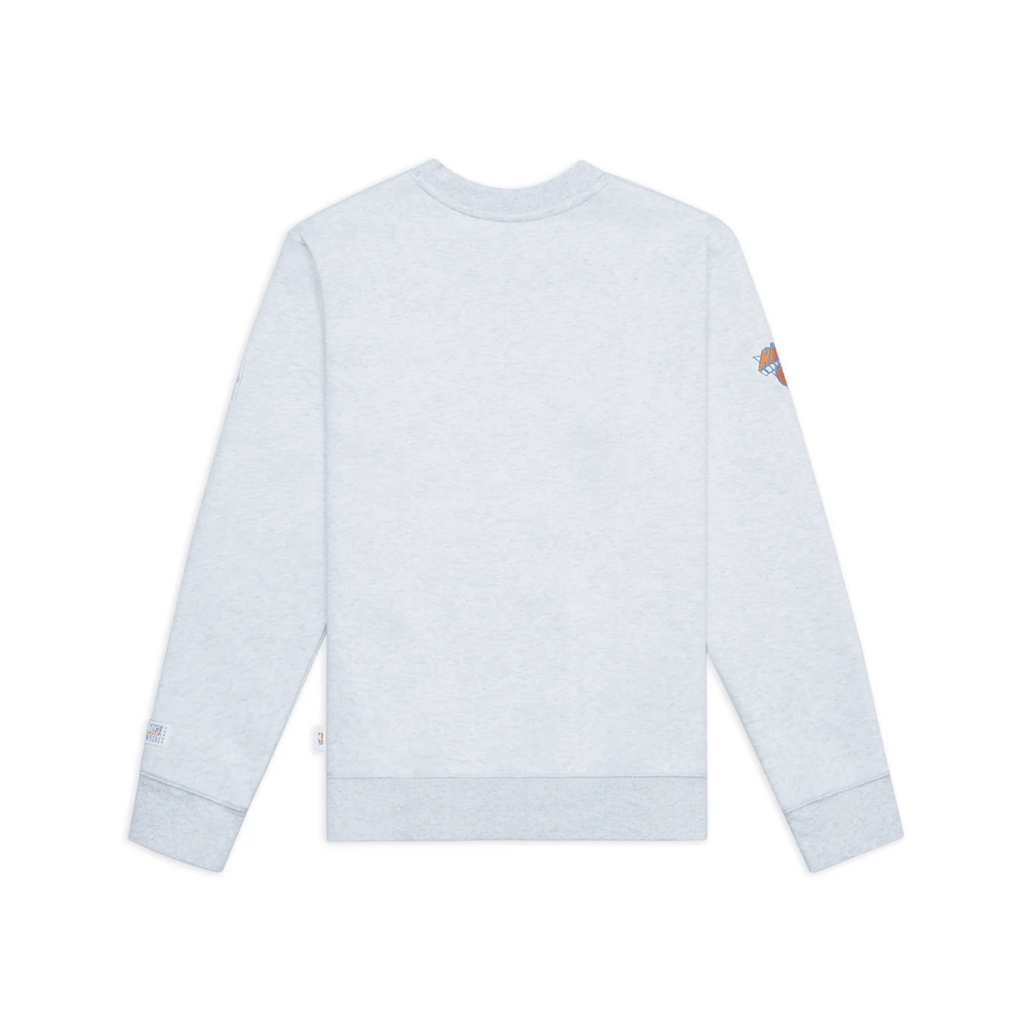 NYON x Knicks White Heather Embroidered Signature Crew - Image 2
