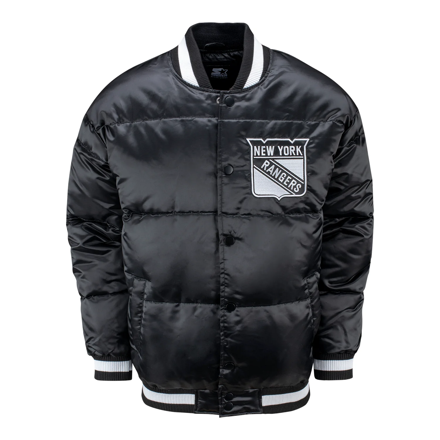 Starter Rangers "Black Ice" Down Puffer Jacket