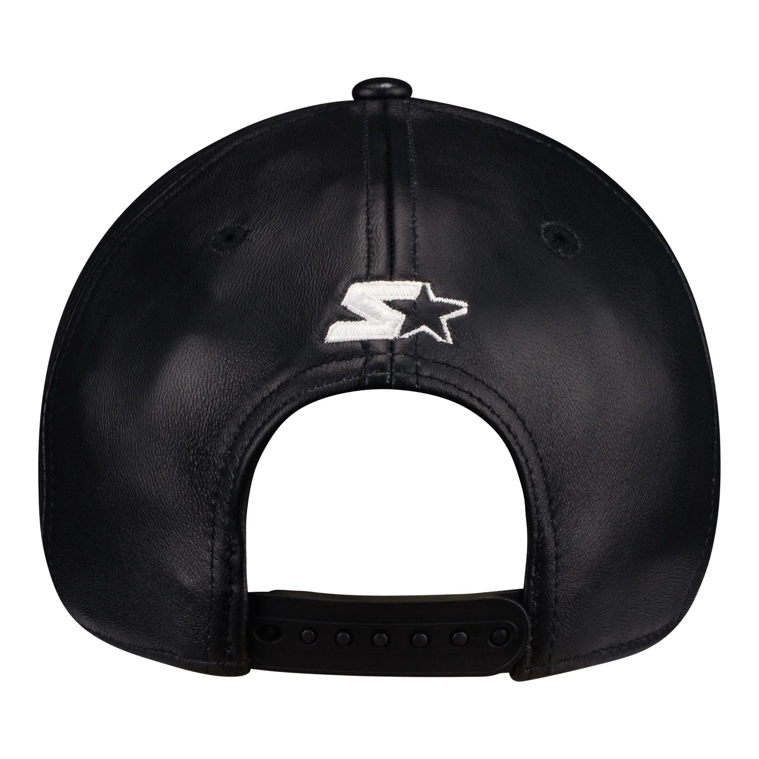 Starter Rangers "Black Ice" One Timer Leather Snapback - Image 3
