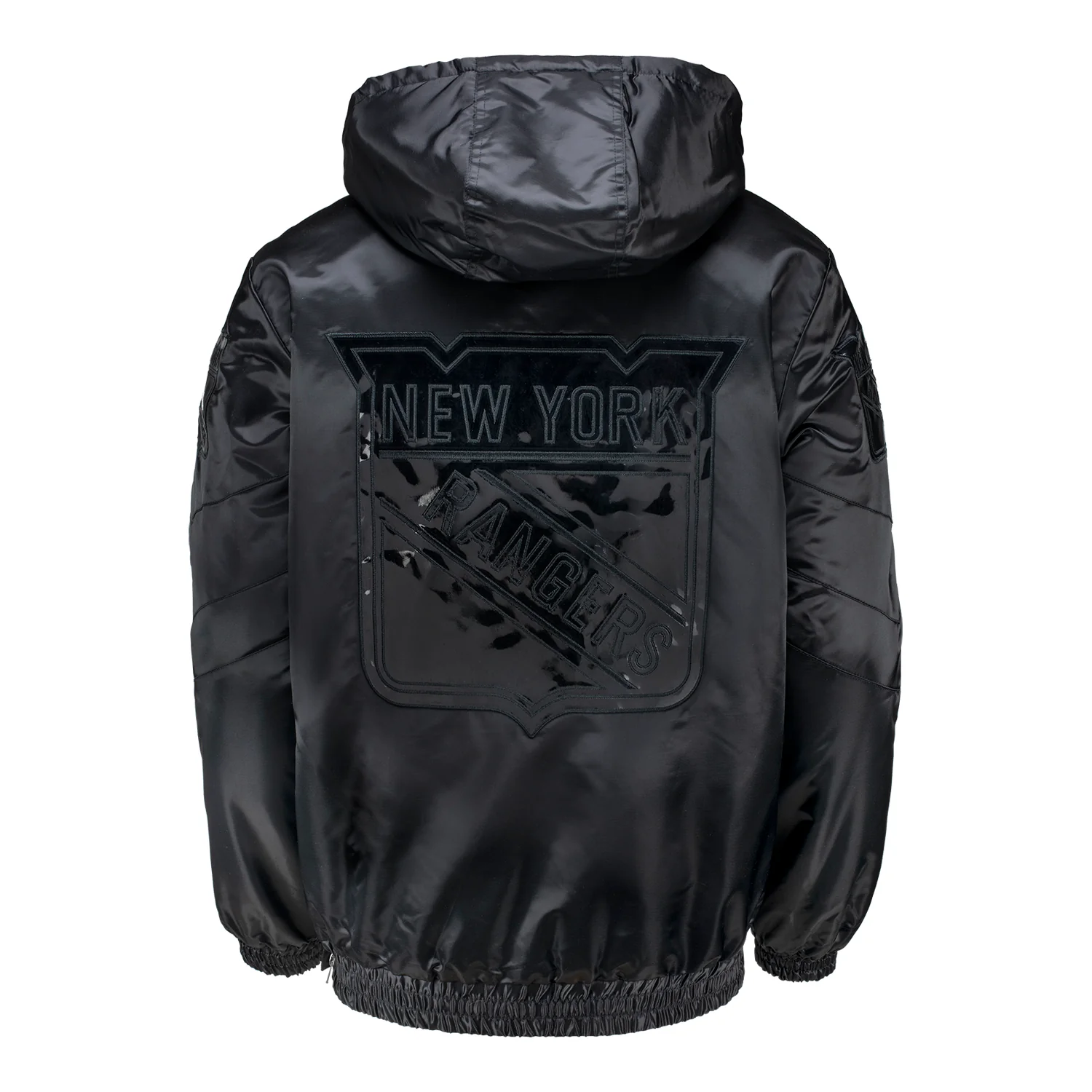 Starter Rangers Force Play Half Zip Pullover Jacket - Image 2