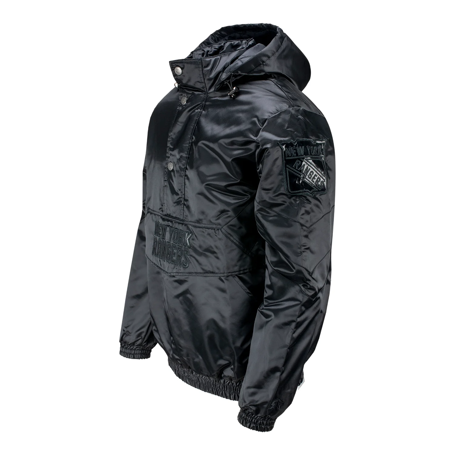 Starter Rangers Force Play Half Zip Pullover Jacket - Image 3
