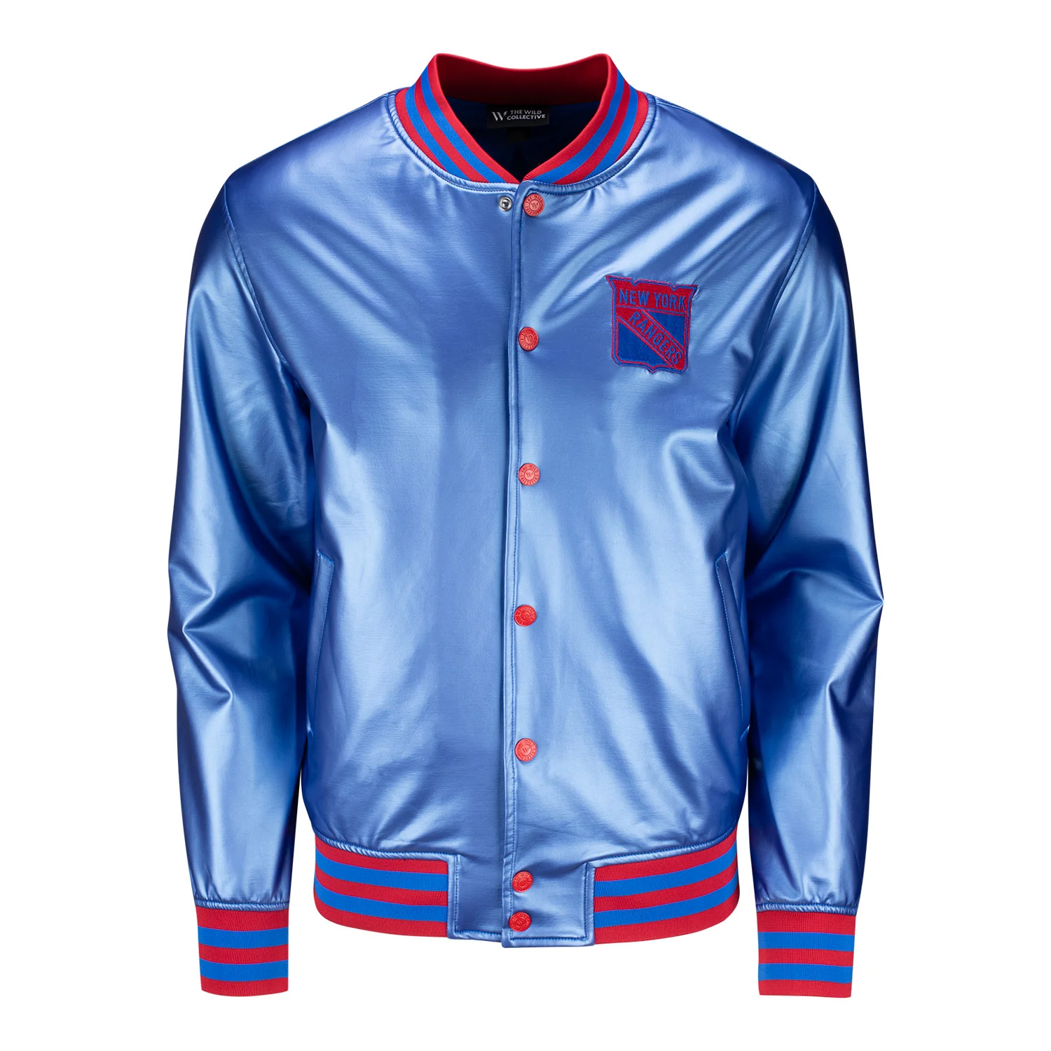 Women's Wild Collective Rangers Metallic Bomber Jacket