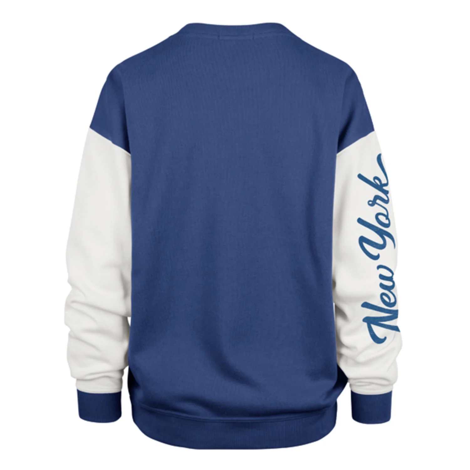 Women's '47 Brand Rangers Double Header Rise Andie Crew - Image 2