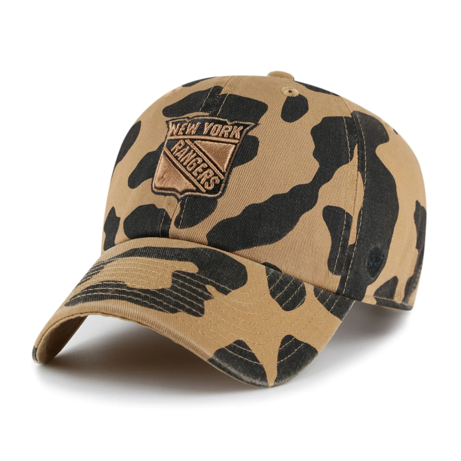 Women's '47 Brand Rangers Rosette Clean Up